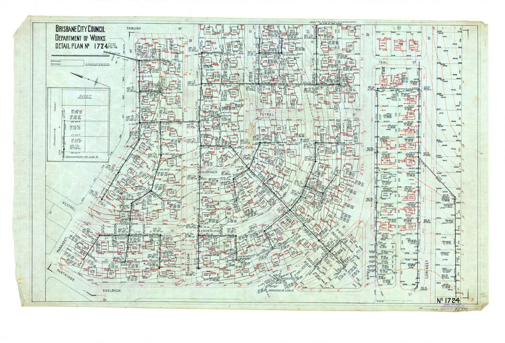 Detail Plan 1724