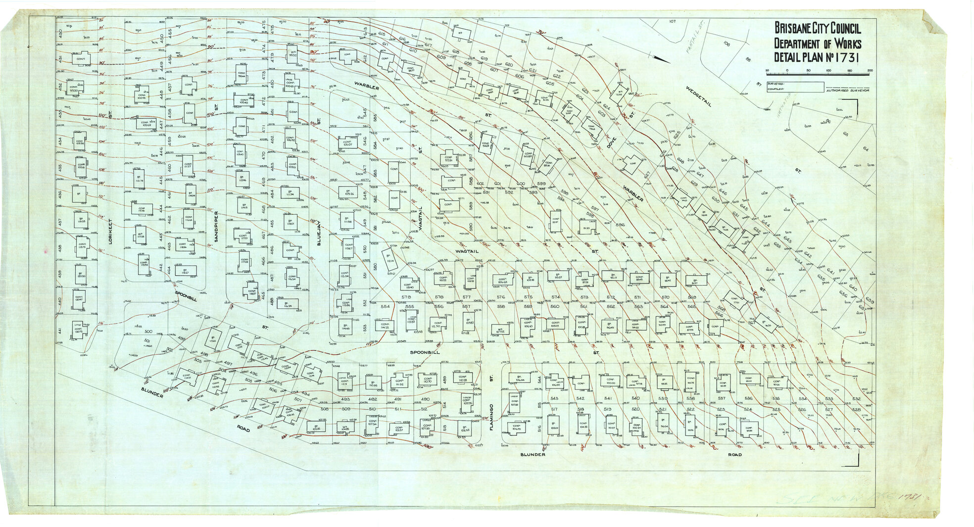 Detail Plan 1731