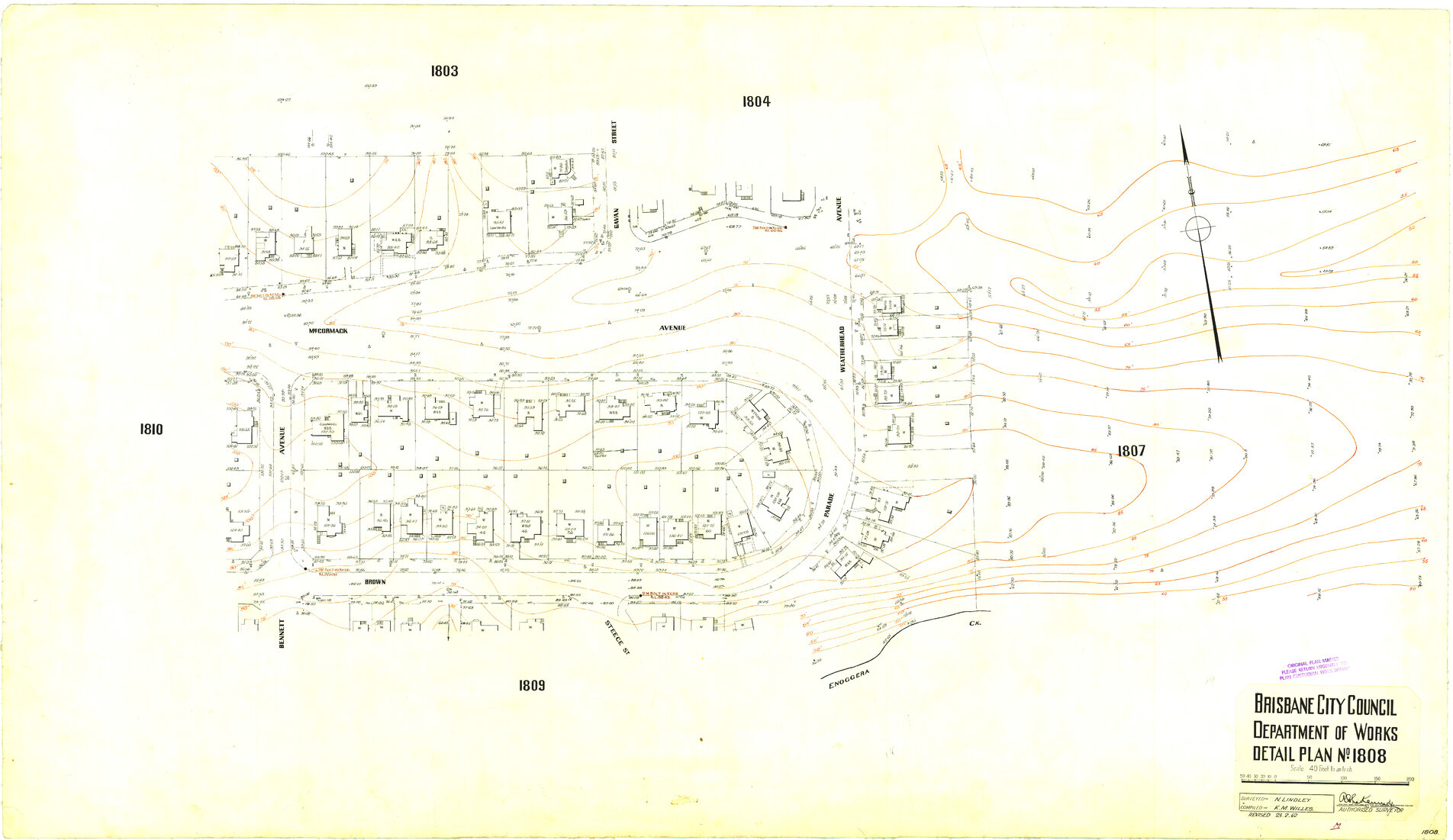 Detail Plan 1808