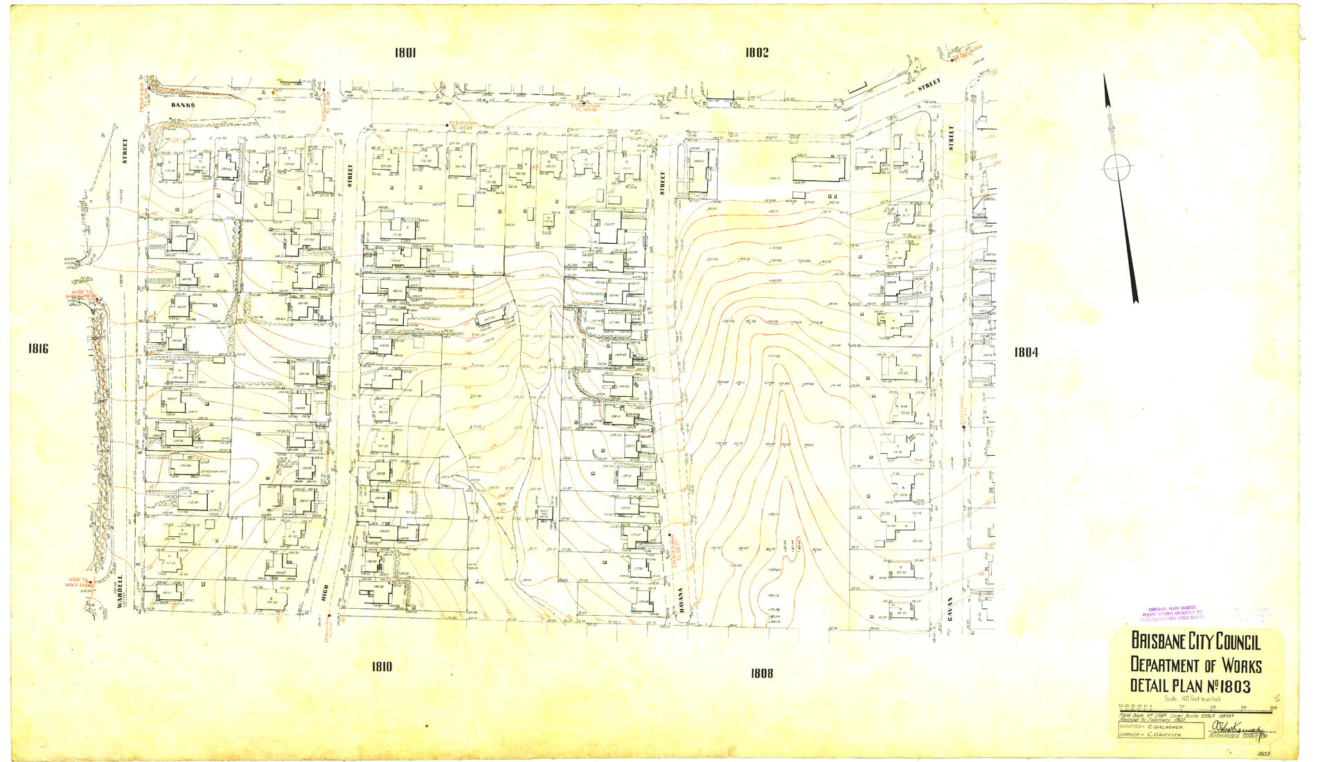 Detail Plan 1803