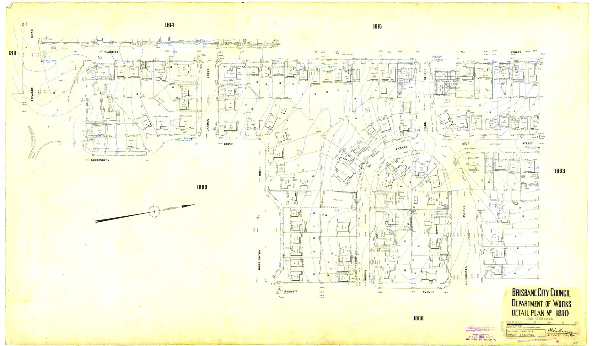 Detail Plan 1810