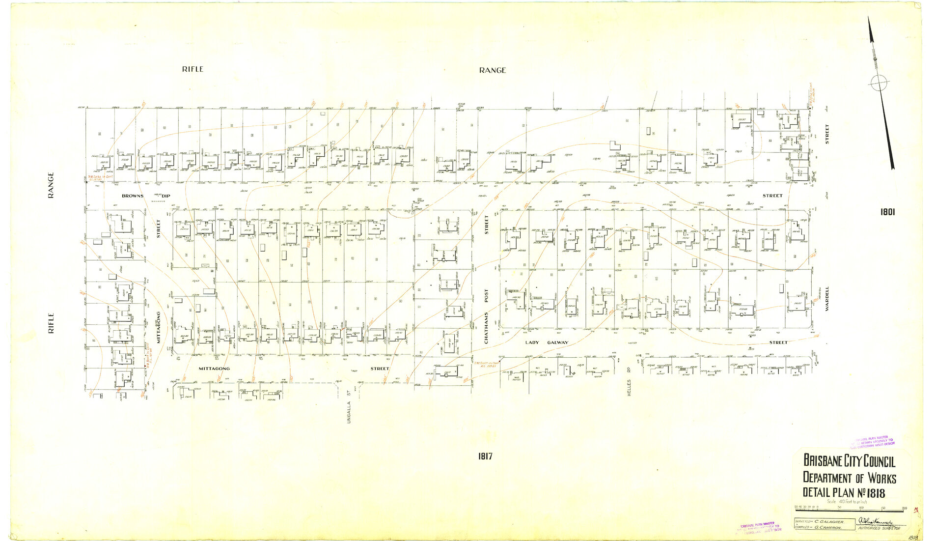 Detail Plan 1818