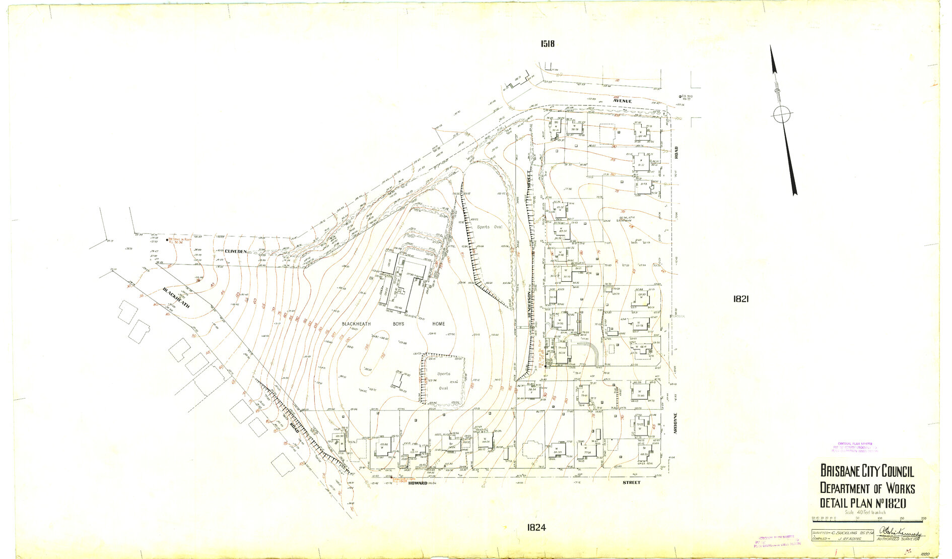 Detail Plan 1820