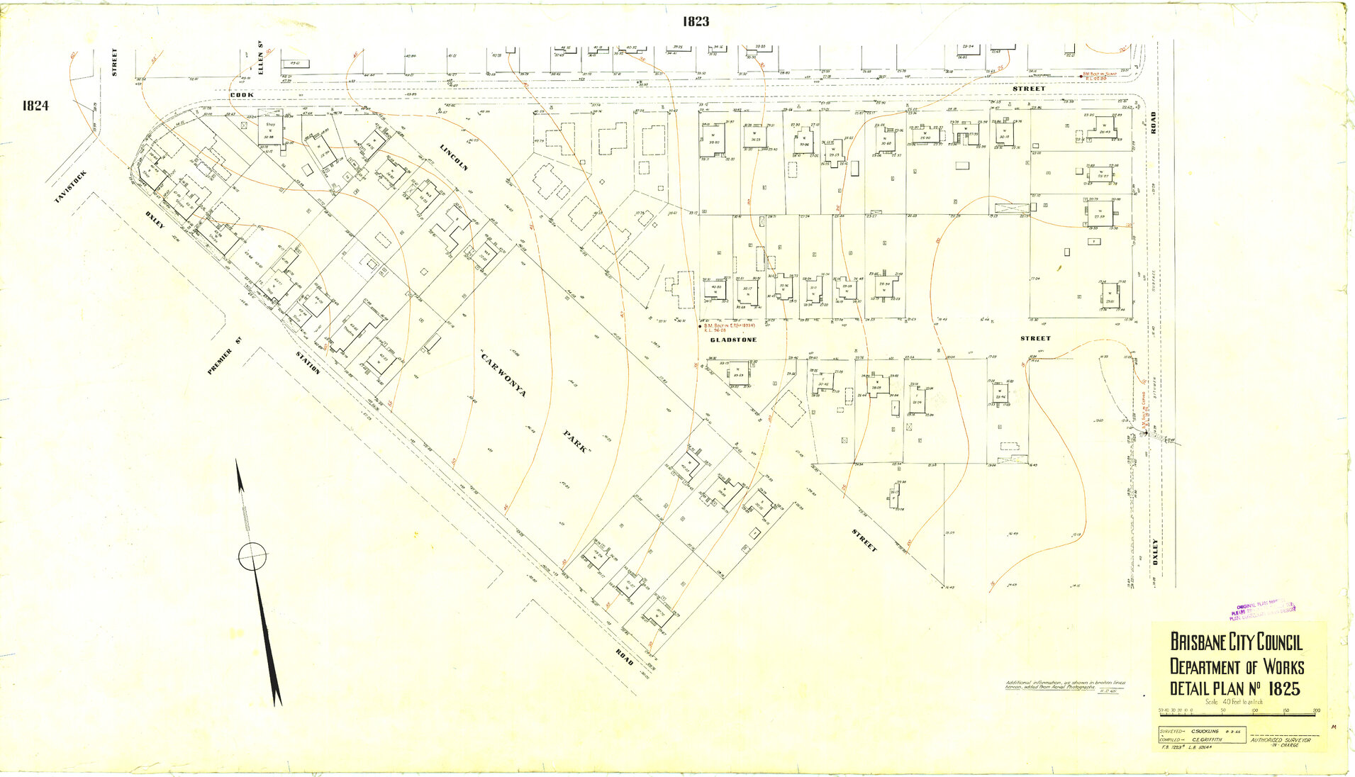 Detail Plan 1825