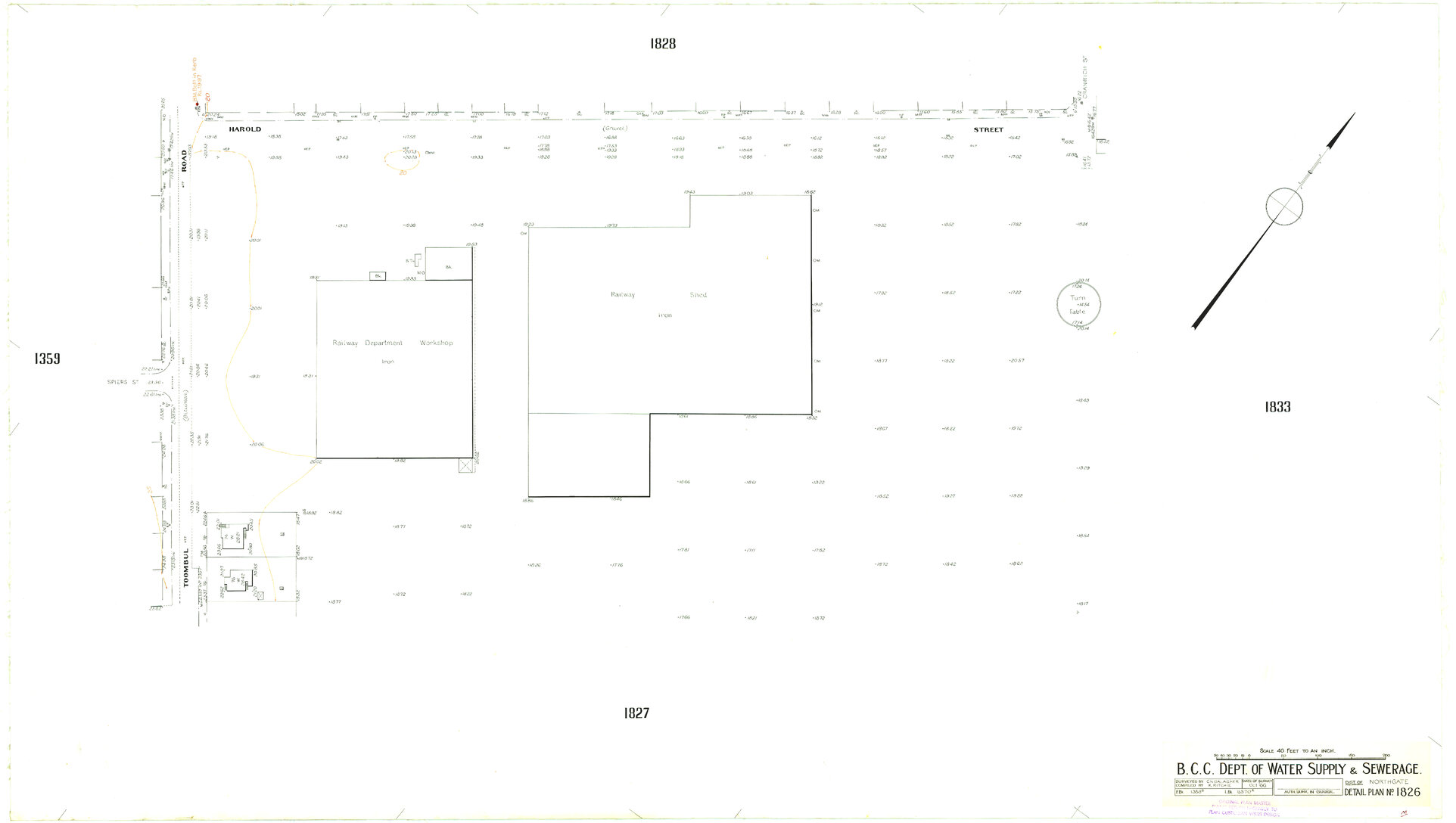 Detail Plan 1826