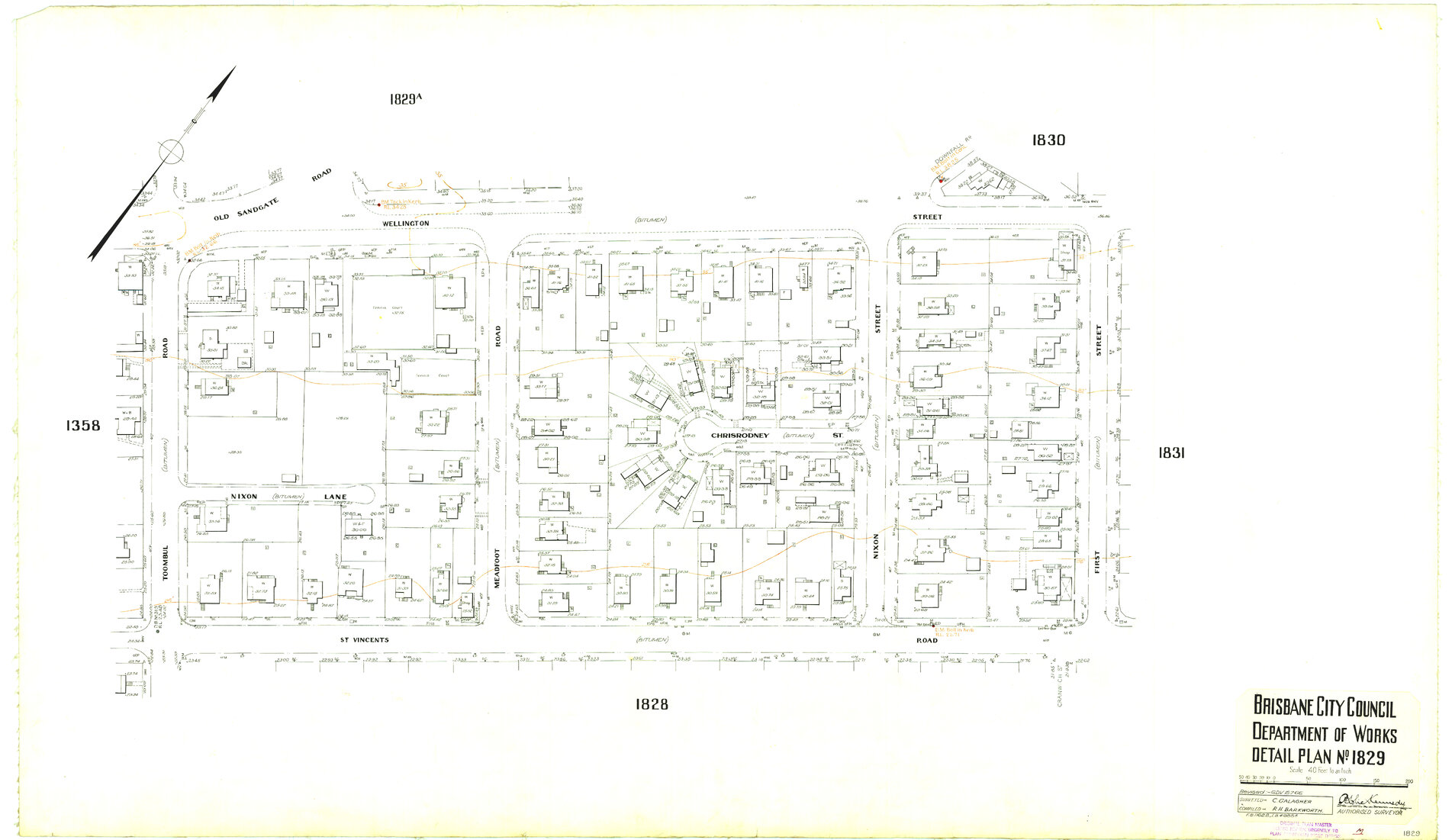 Detail Plan 1829