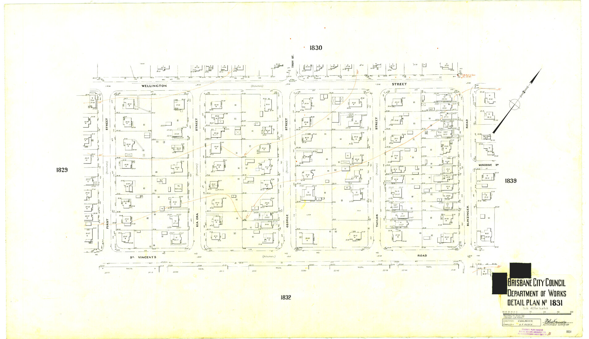 Detail Plan 1831