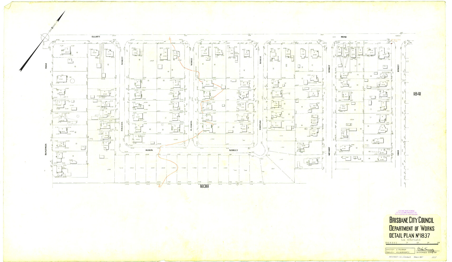 Detail Plan 1837