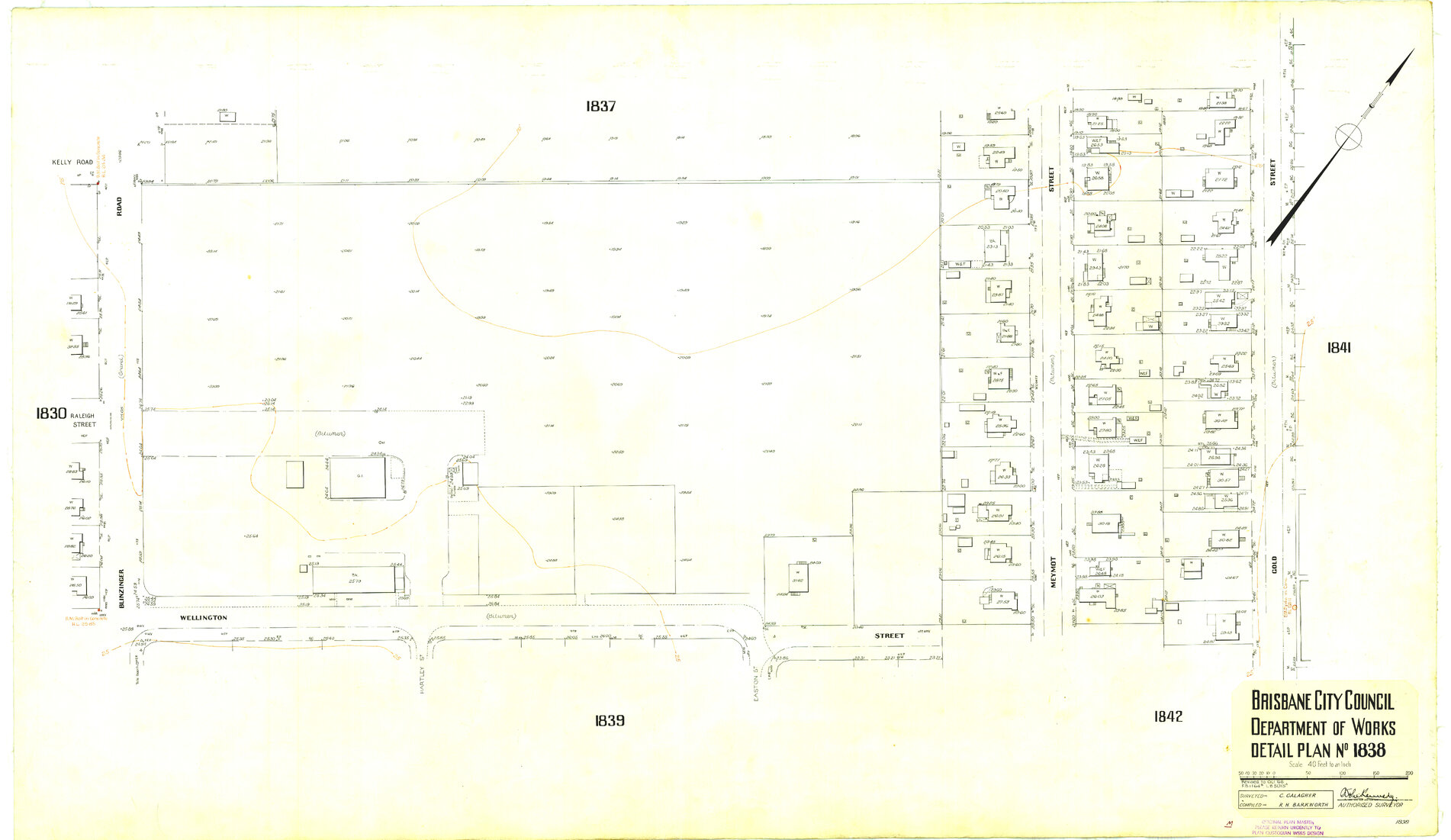 Detail Plan 1838