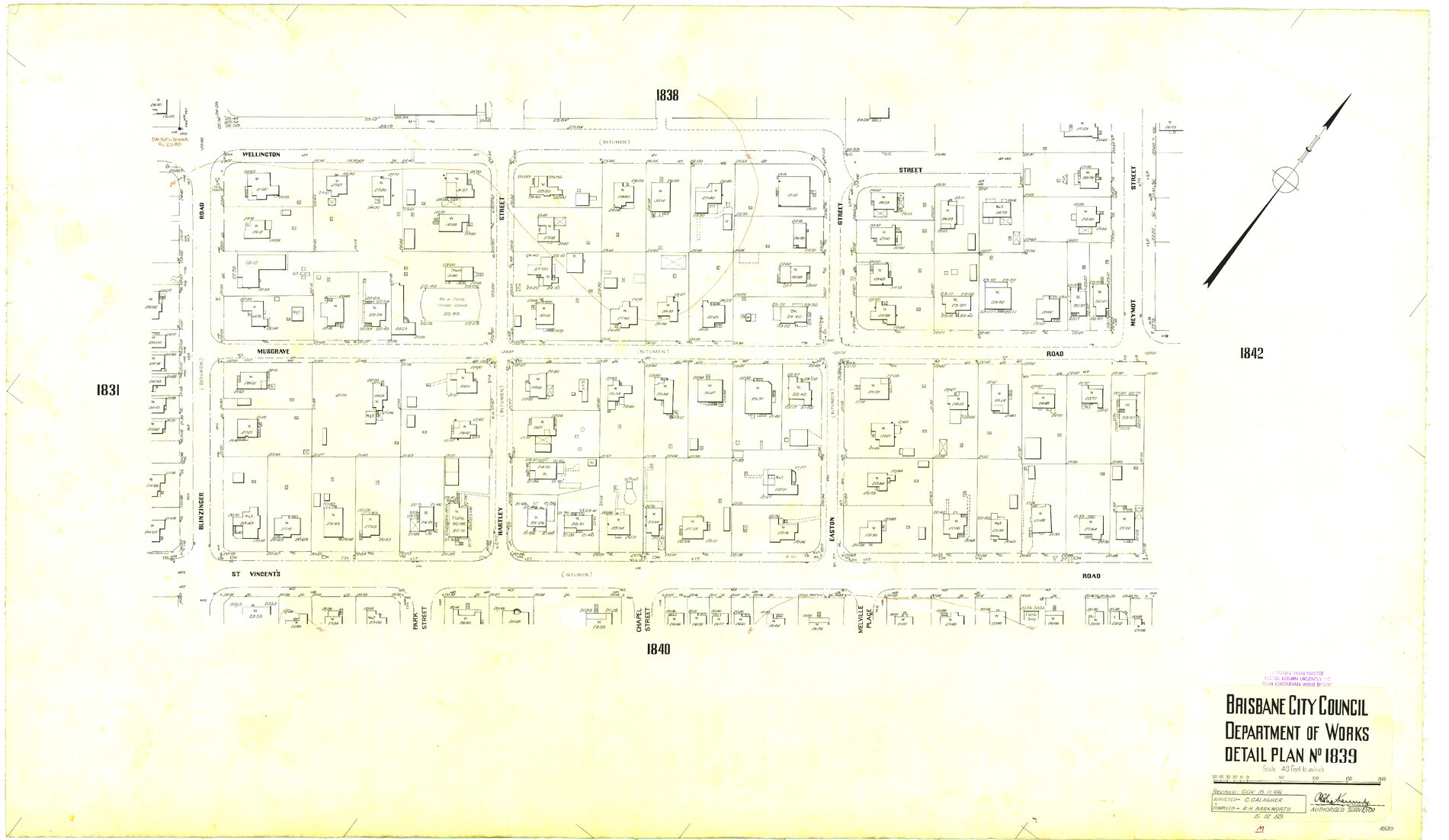 Detail Plan 1839