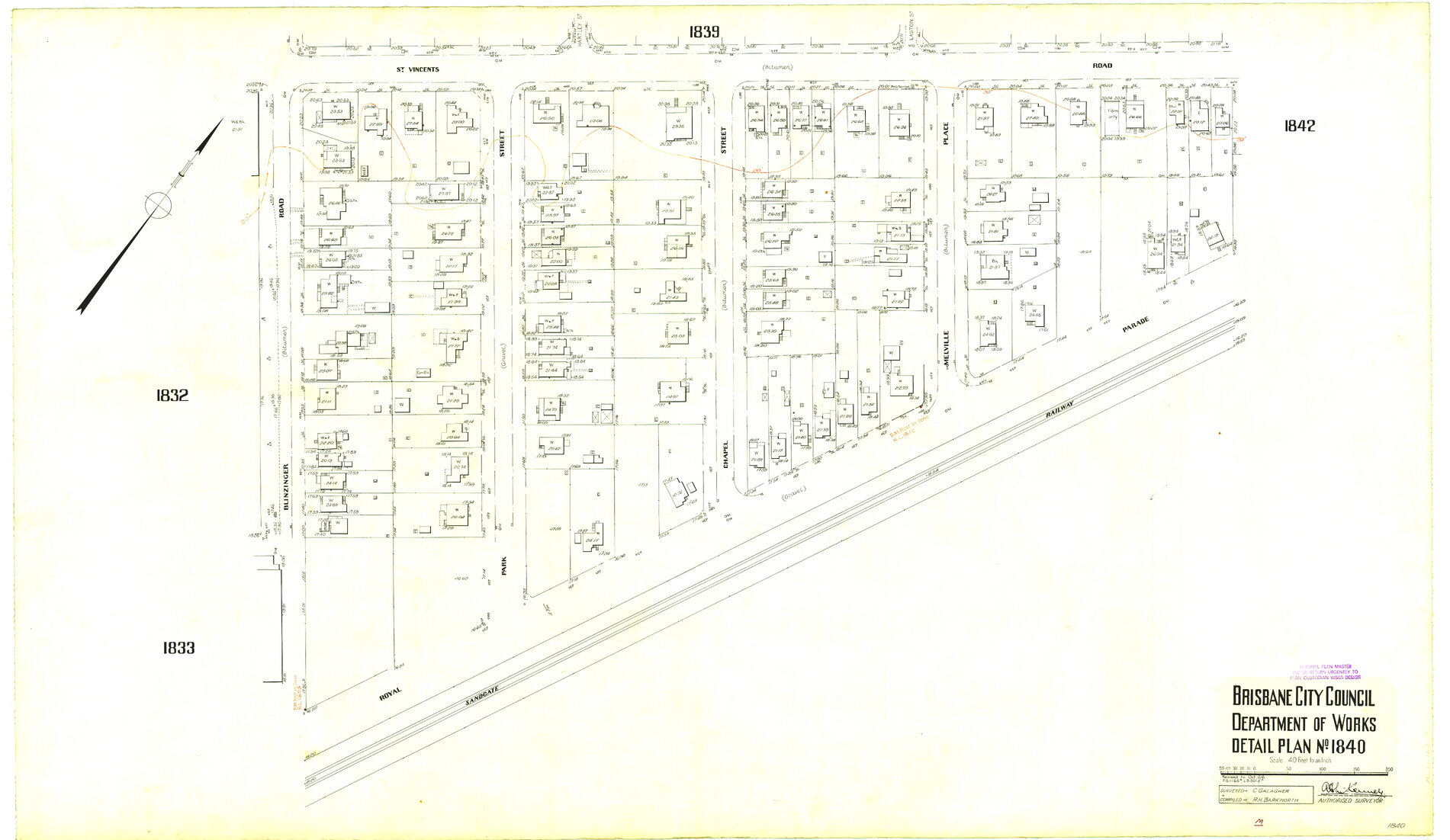Detail Plan 1840