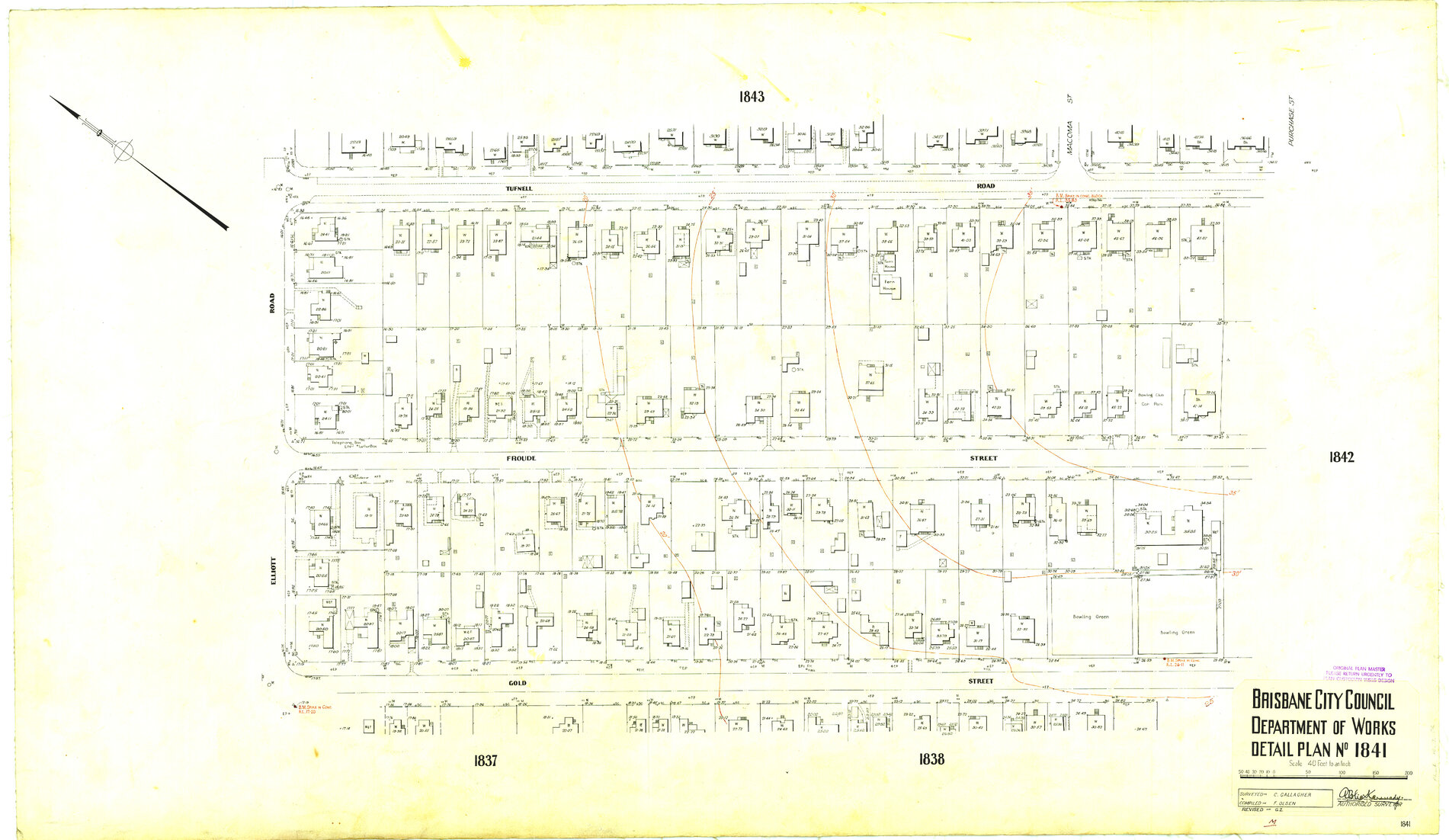 Detail Plan 1841