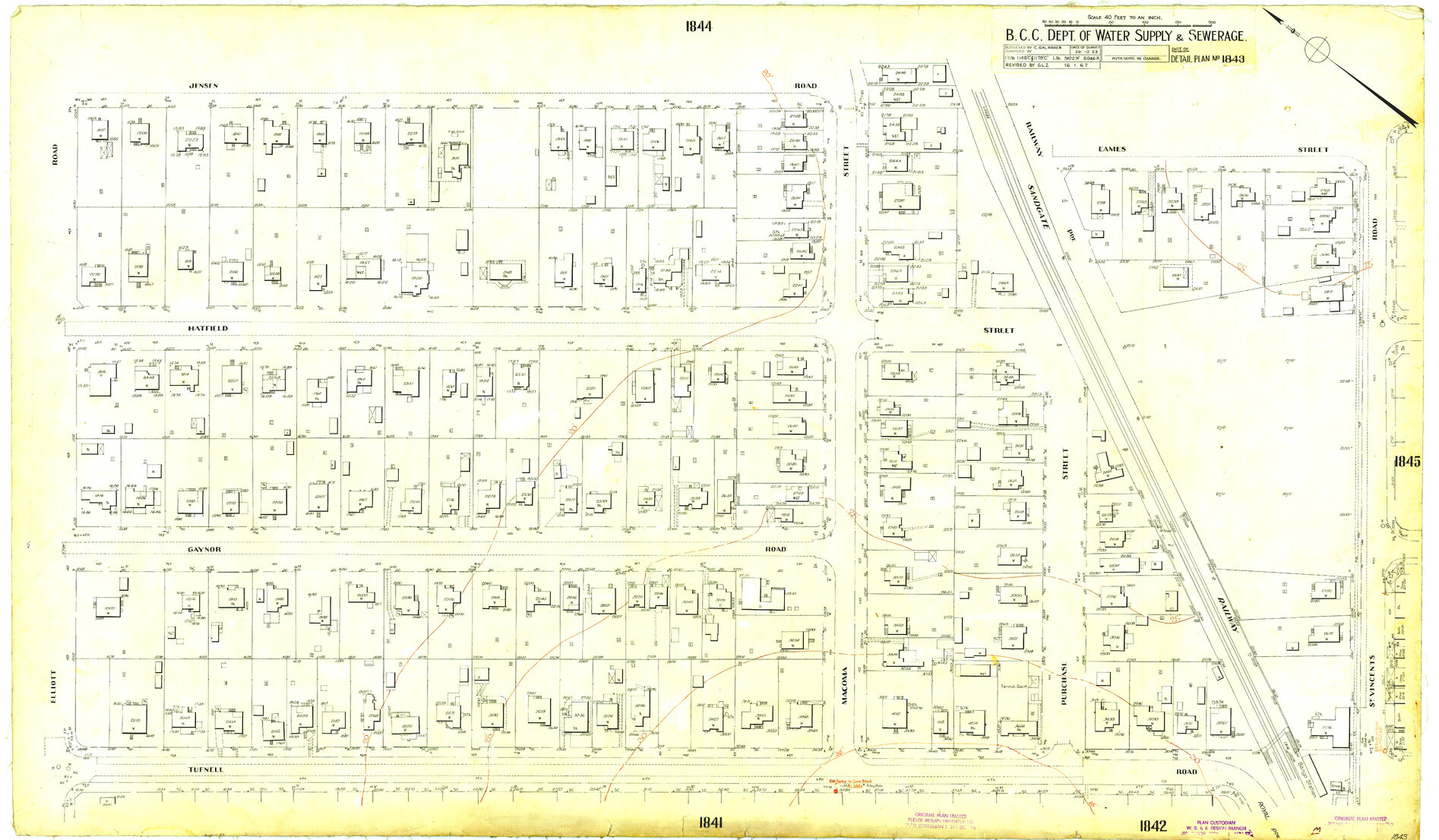 Detail Plan 1843