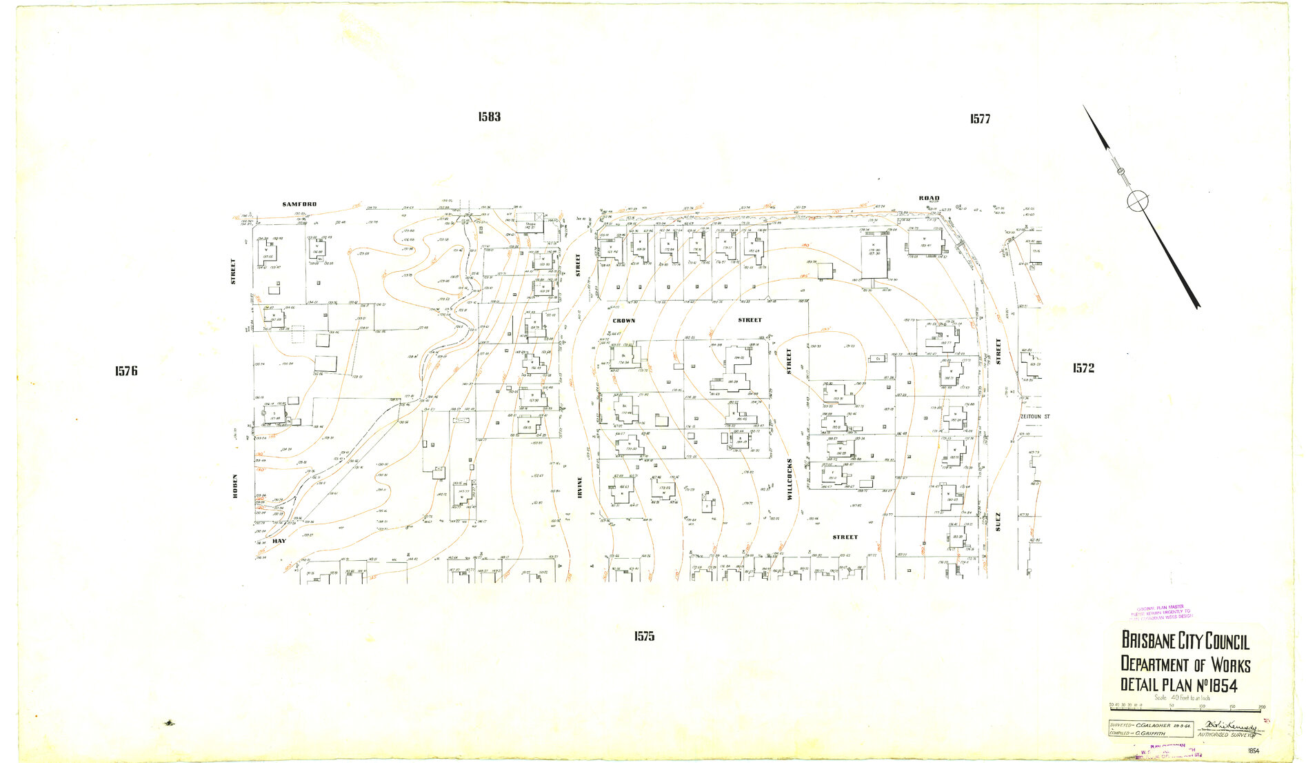 Detail Plan 1854