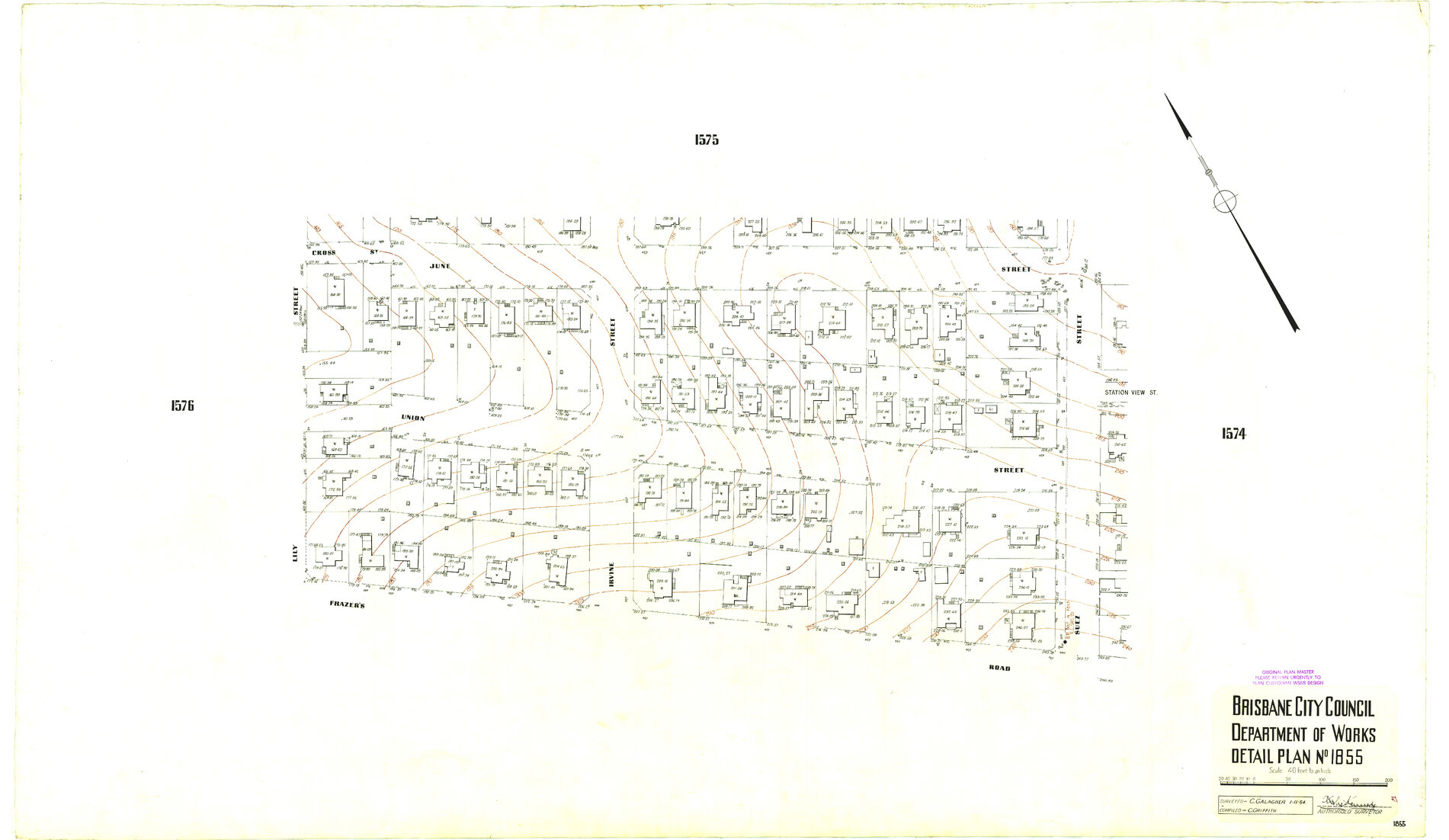 Detail Plan 1855