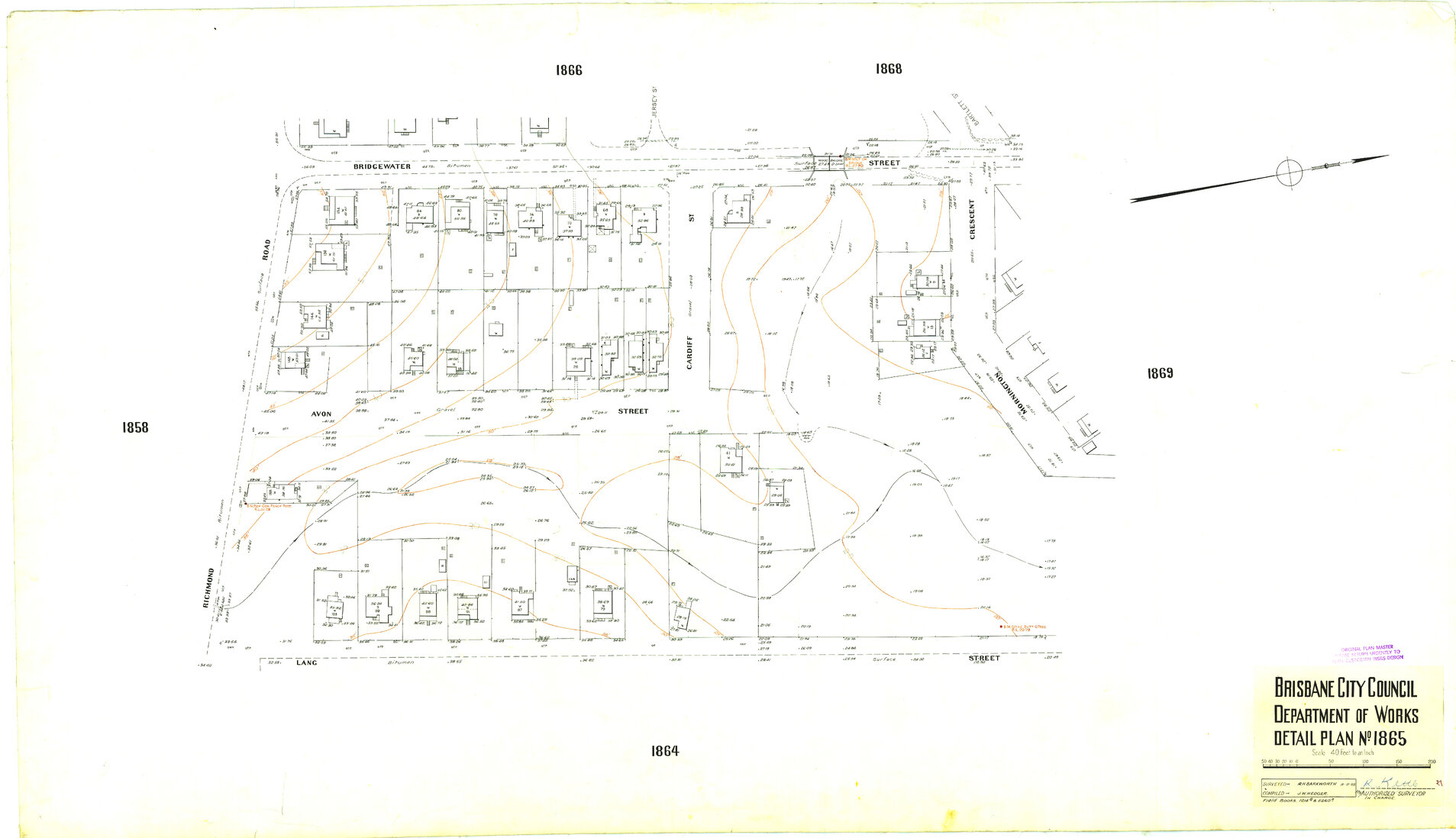 Detail Plan 1865