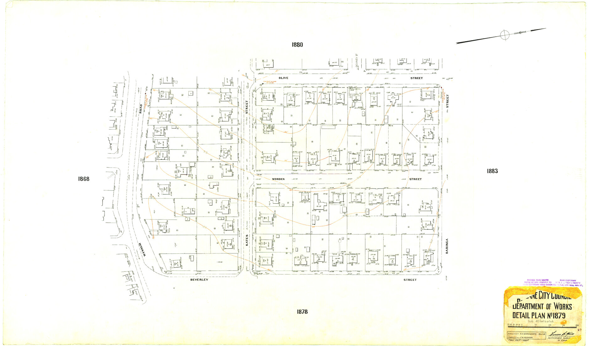Detail Plan 1879