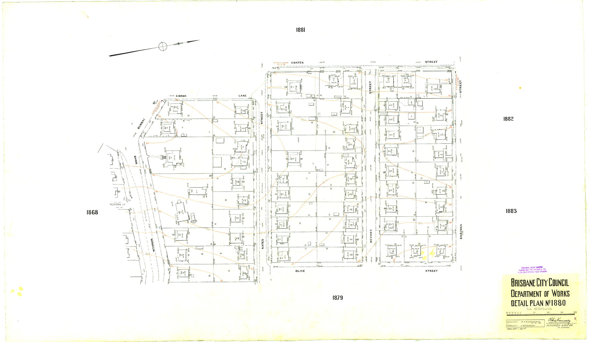 Detail Plan 1880