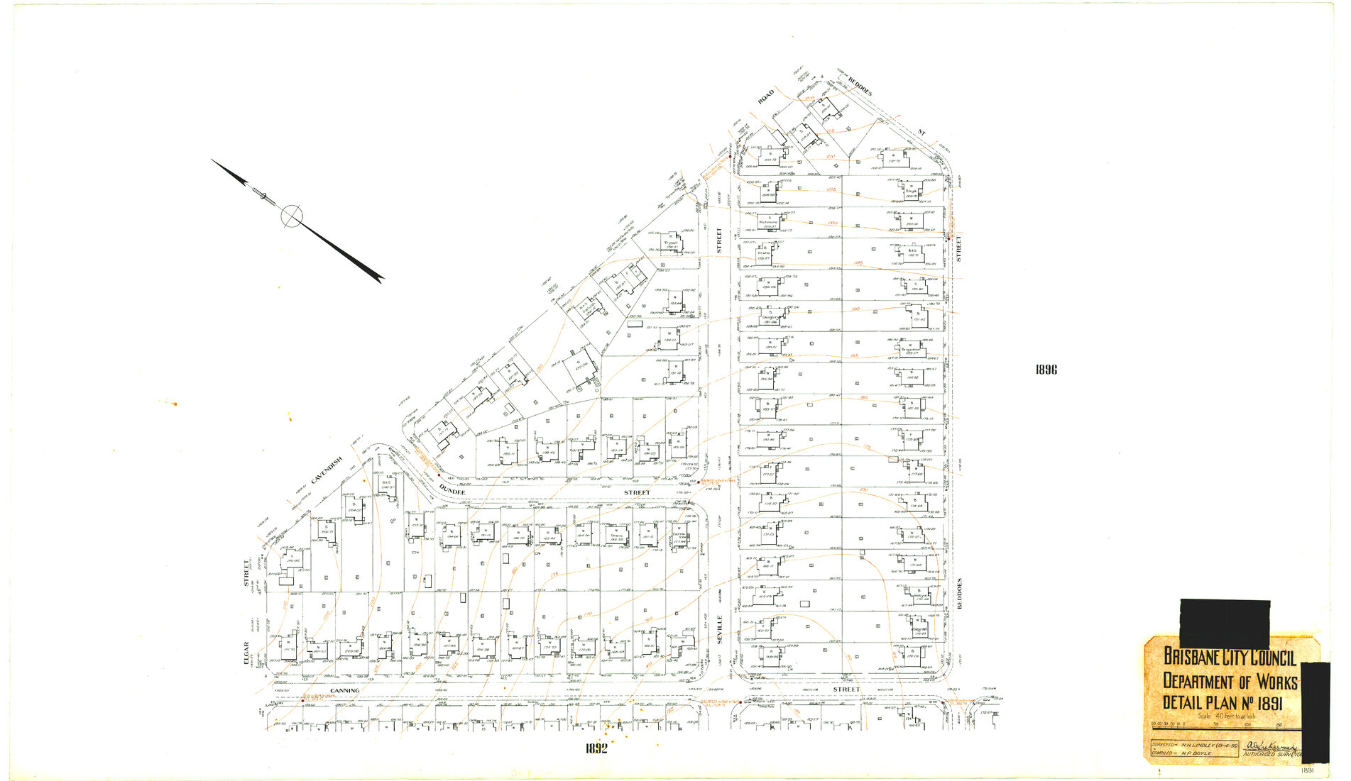 Detail Plan 1891