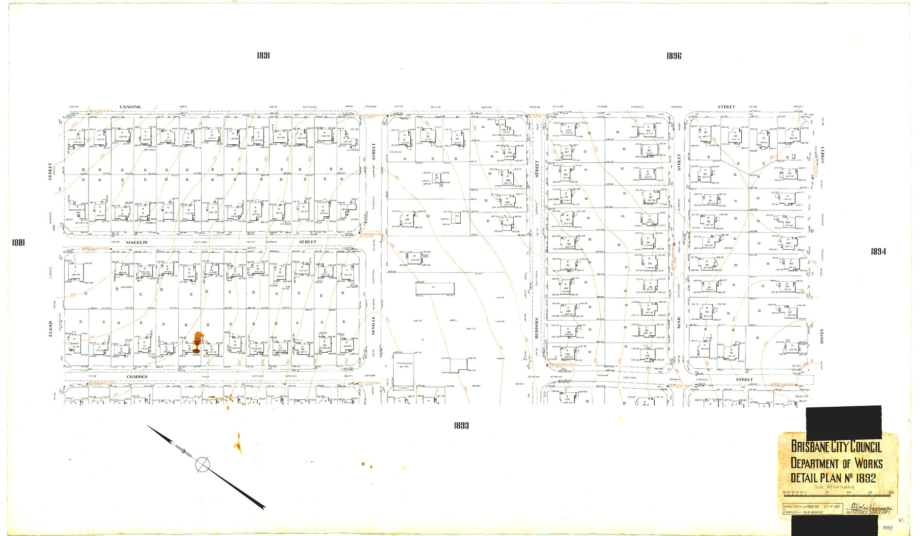 Detail Plan 1892