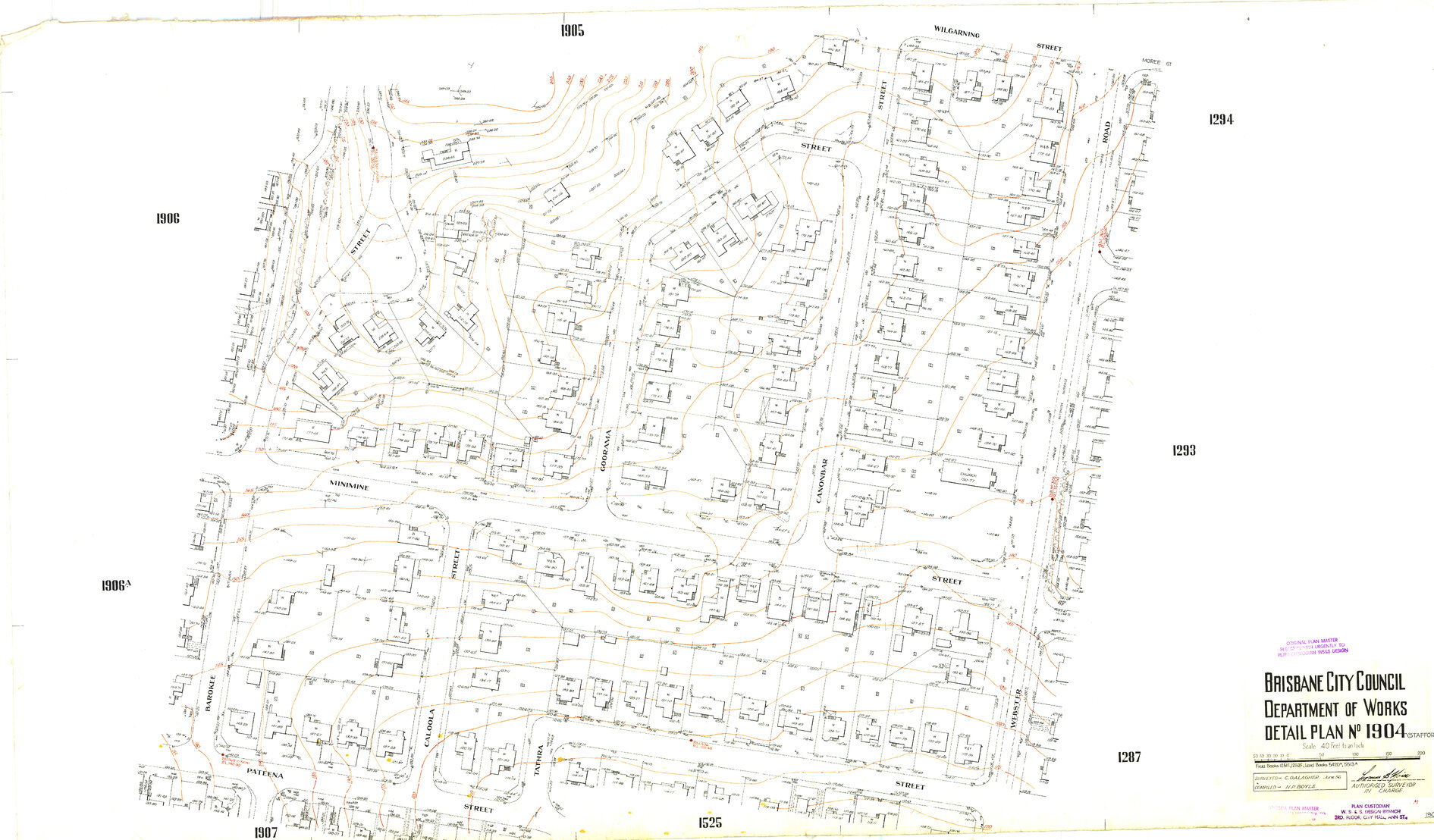 Detail Plan 1904