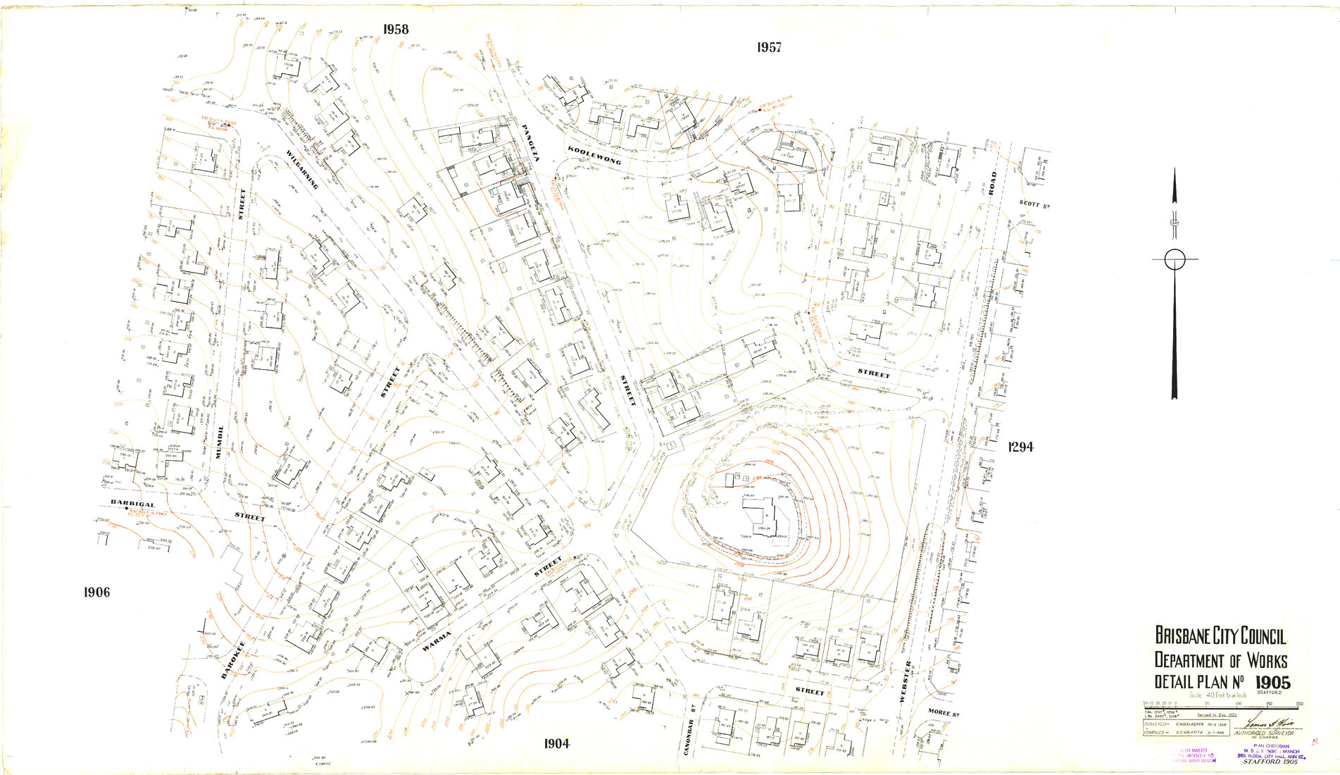 Detail Plan 1905