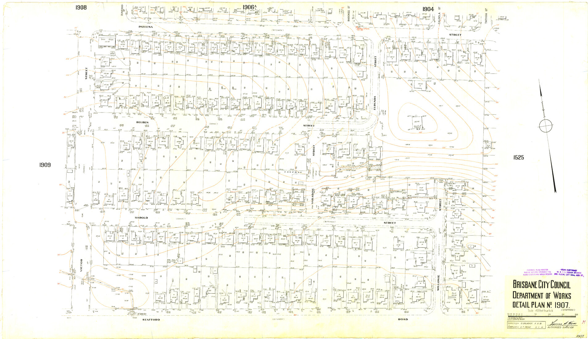 Detail Plan 1907