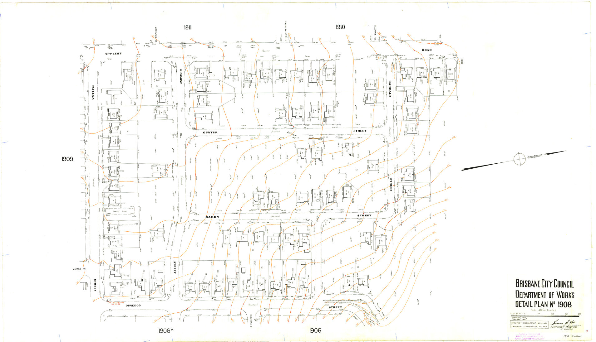 Detail Plan 1908