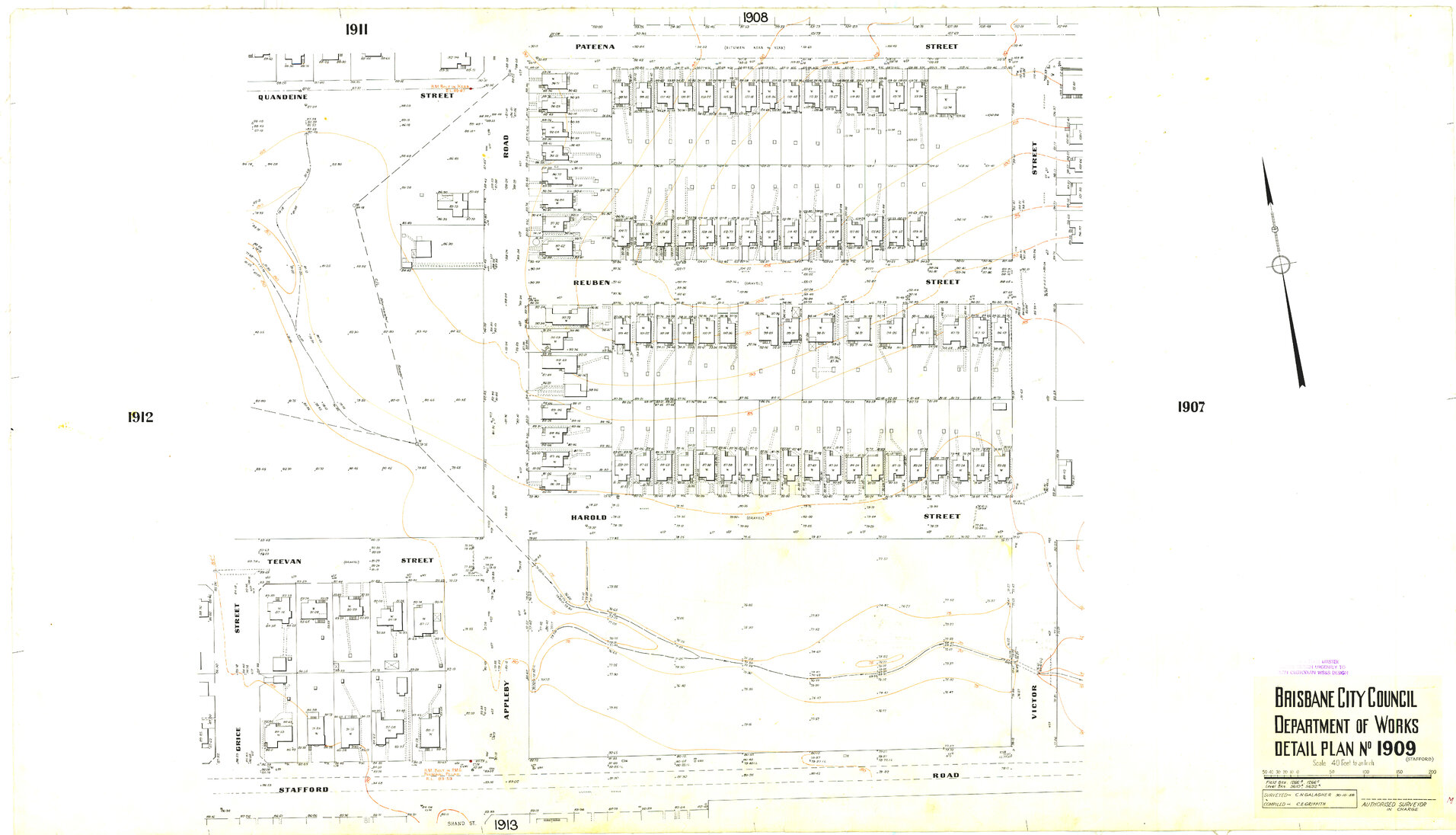 Detail Plan 1909