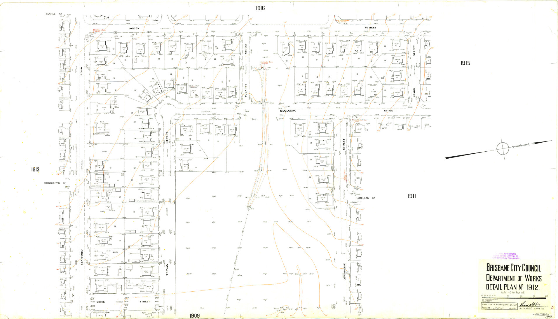 Detail Plan 1912