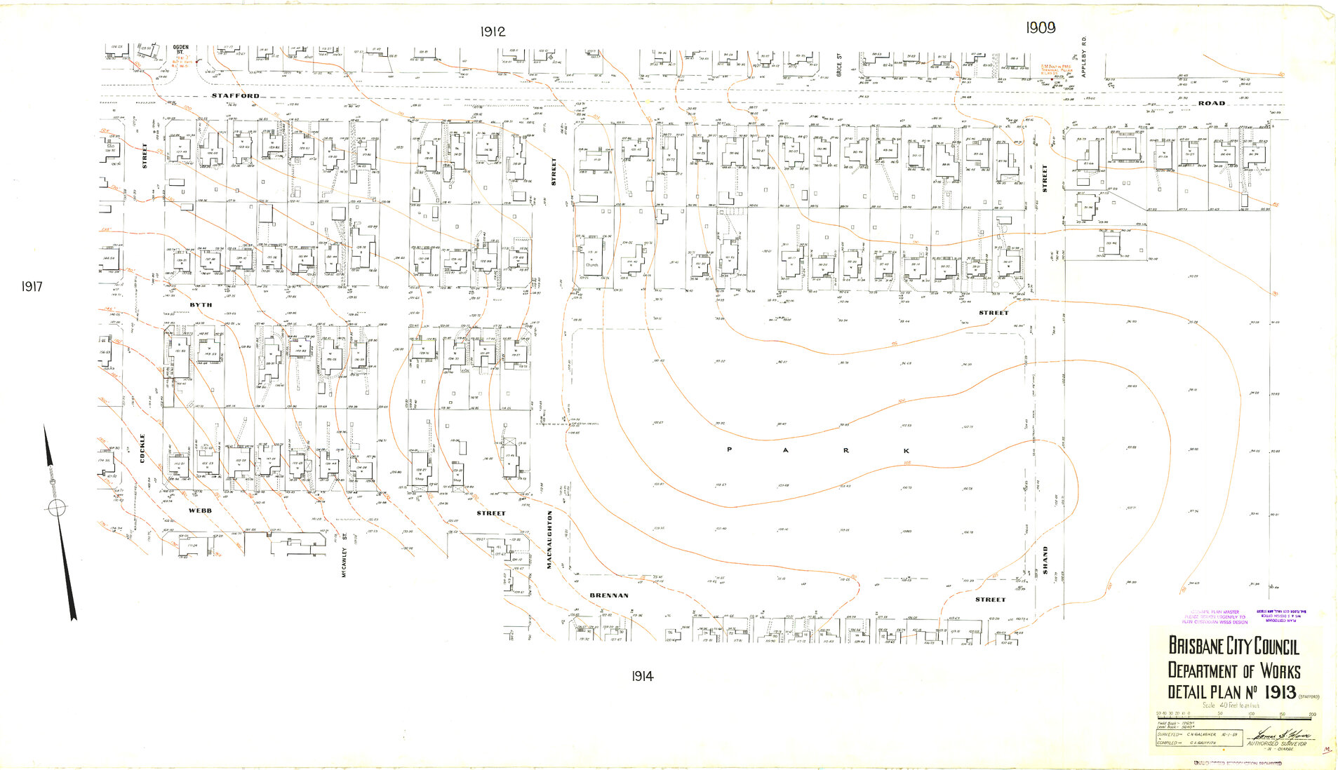 Detail Plan 1913