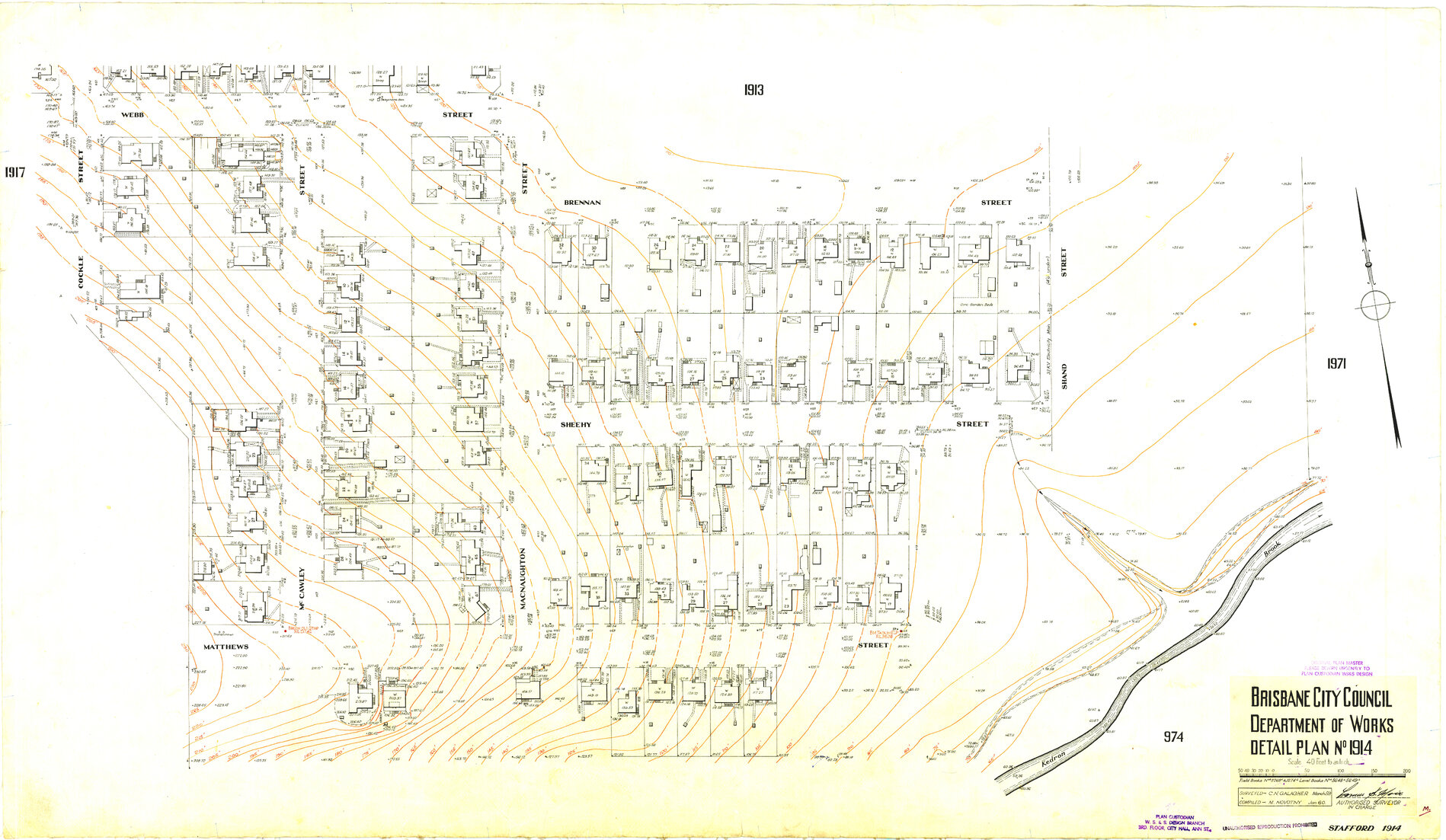 Detail Plan 1914