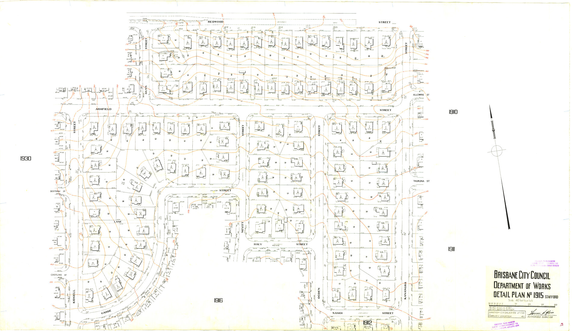 Detail Plan 1915