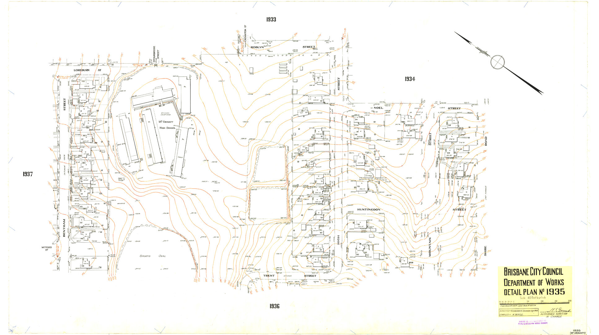 Detail Plan 1935