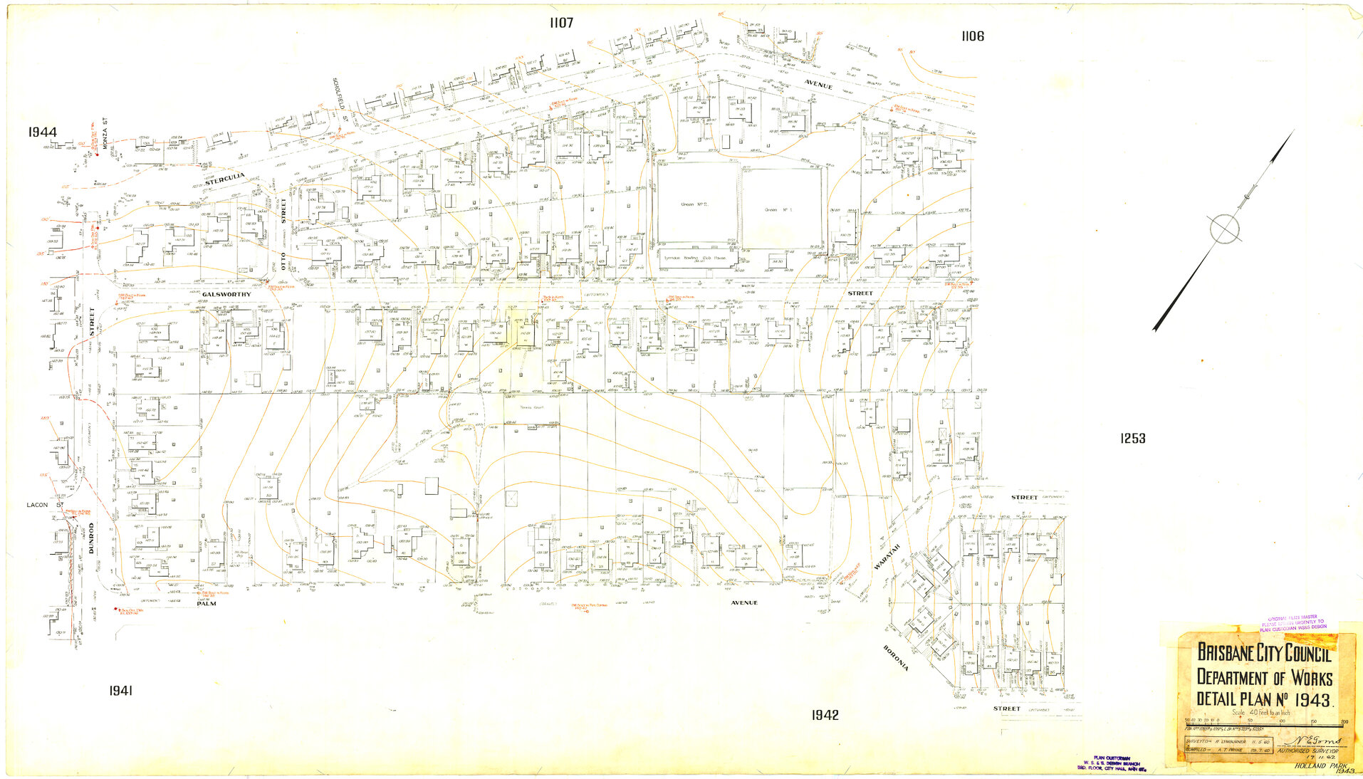 Detail Plan 1943