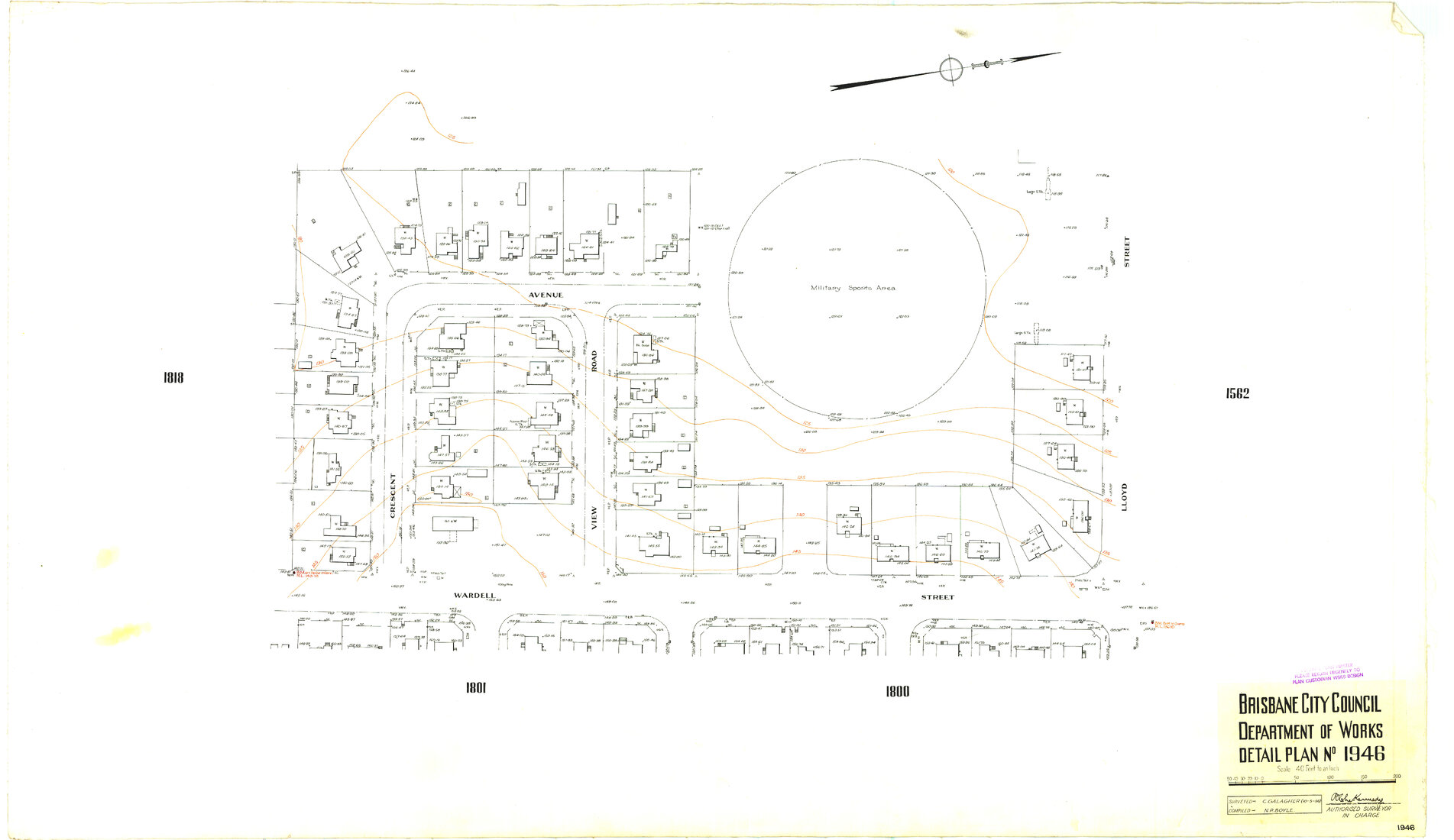 Detail Plan 1946