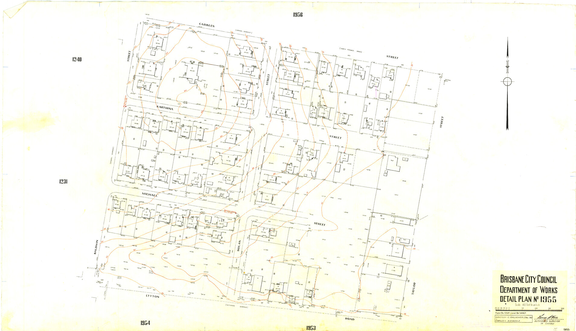Detail Plan 1955