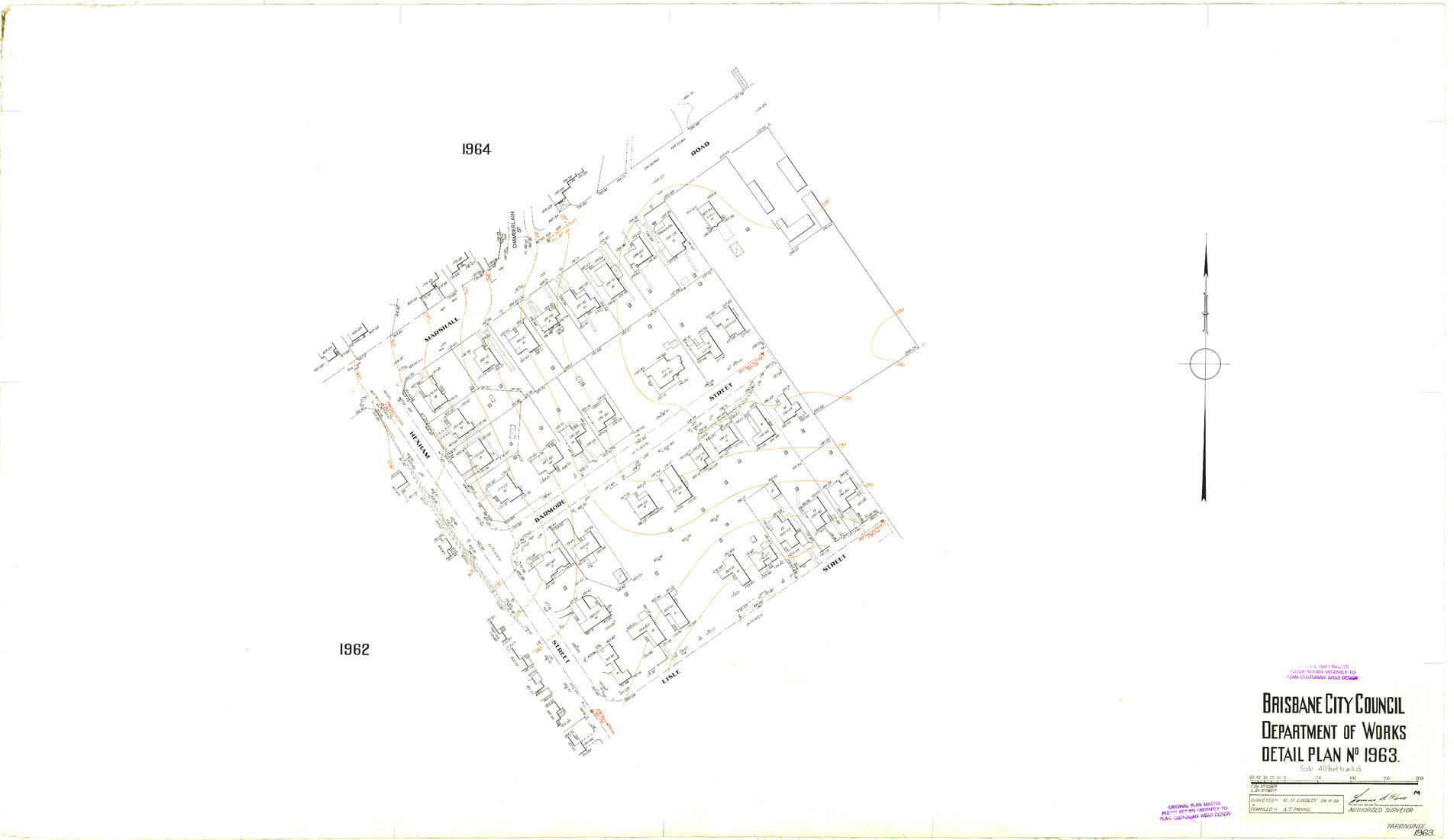 Detail Plan 1963