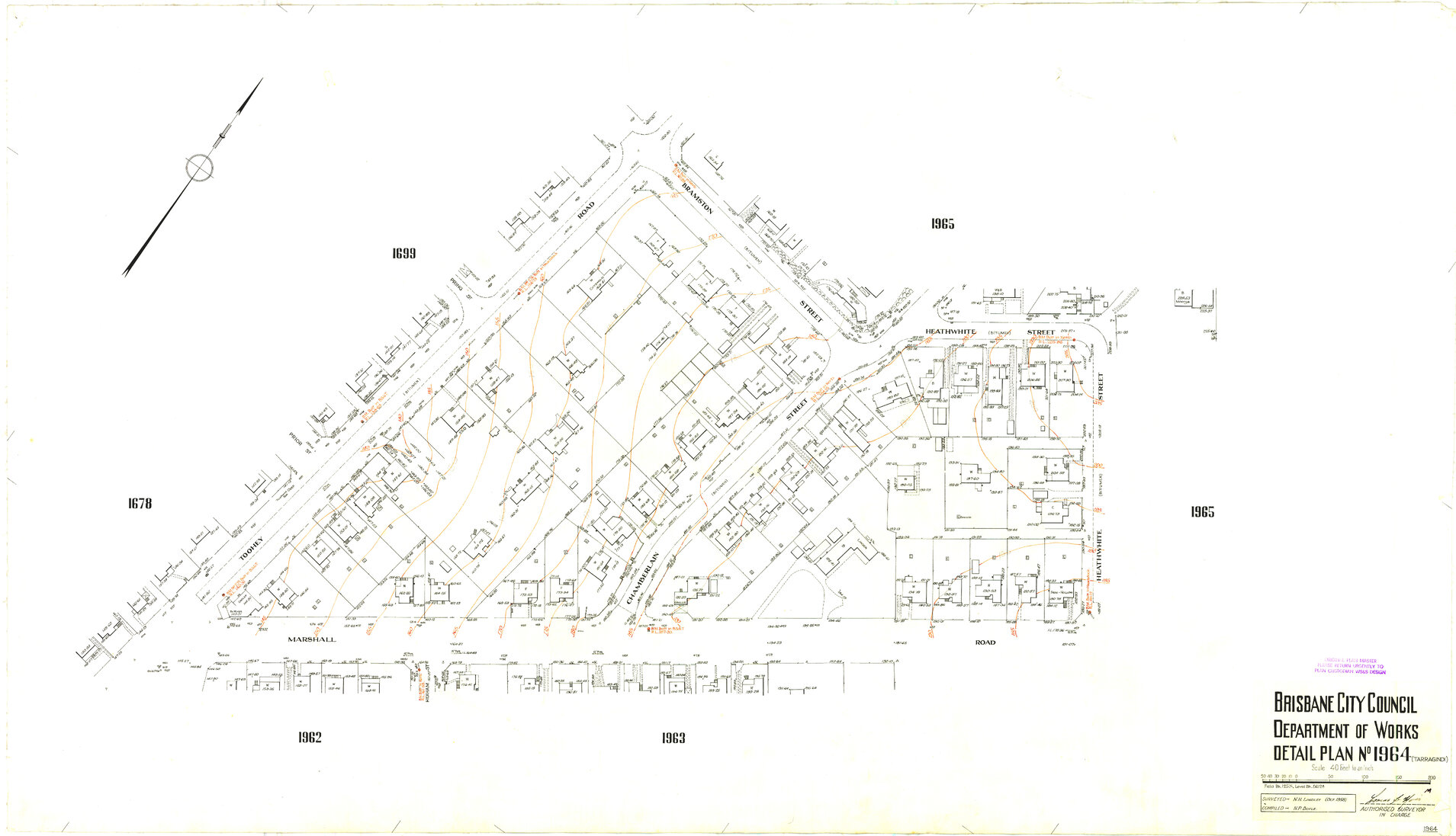 Detail Plan 1964