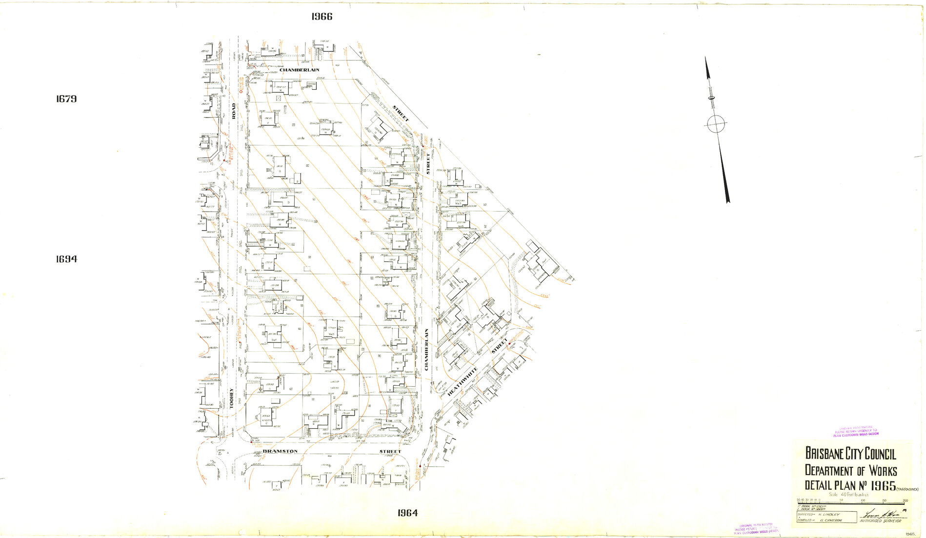 Detail Plan 1965