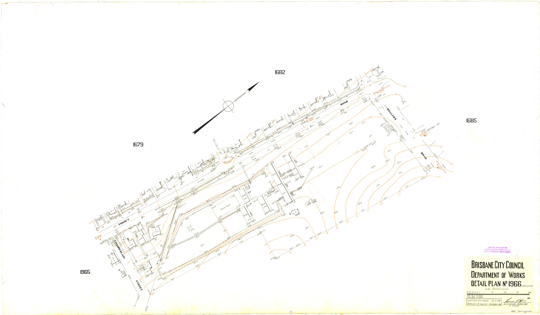 Detail Plan 1966