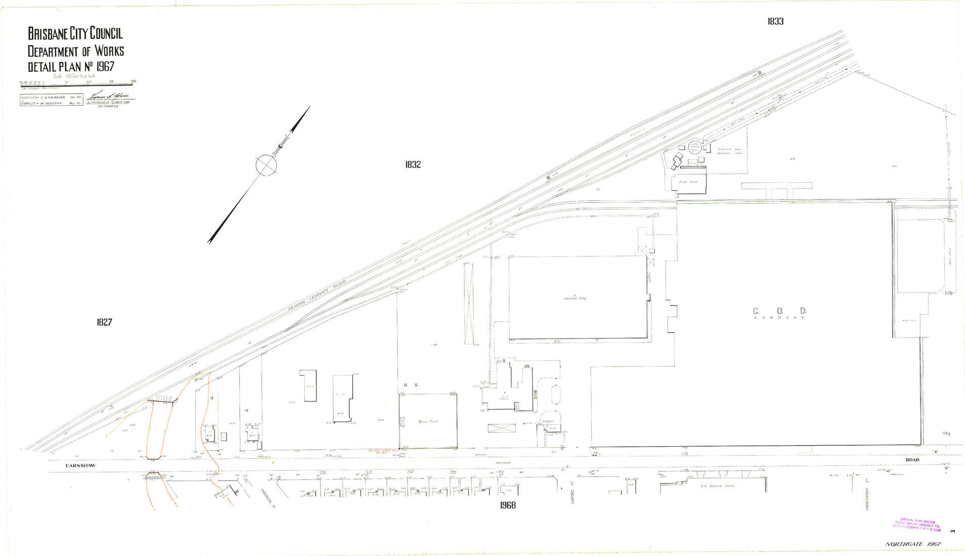 Detail Plan 1967