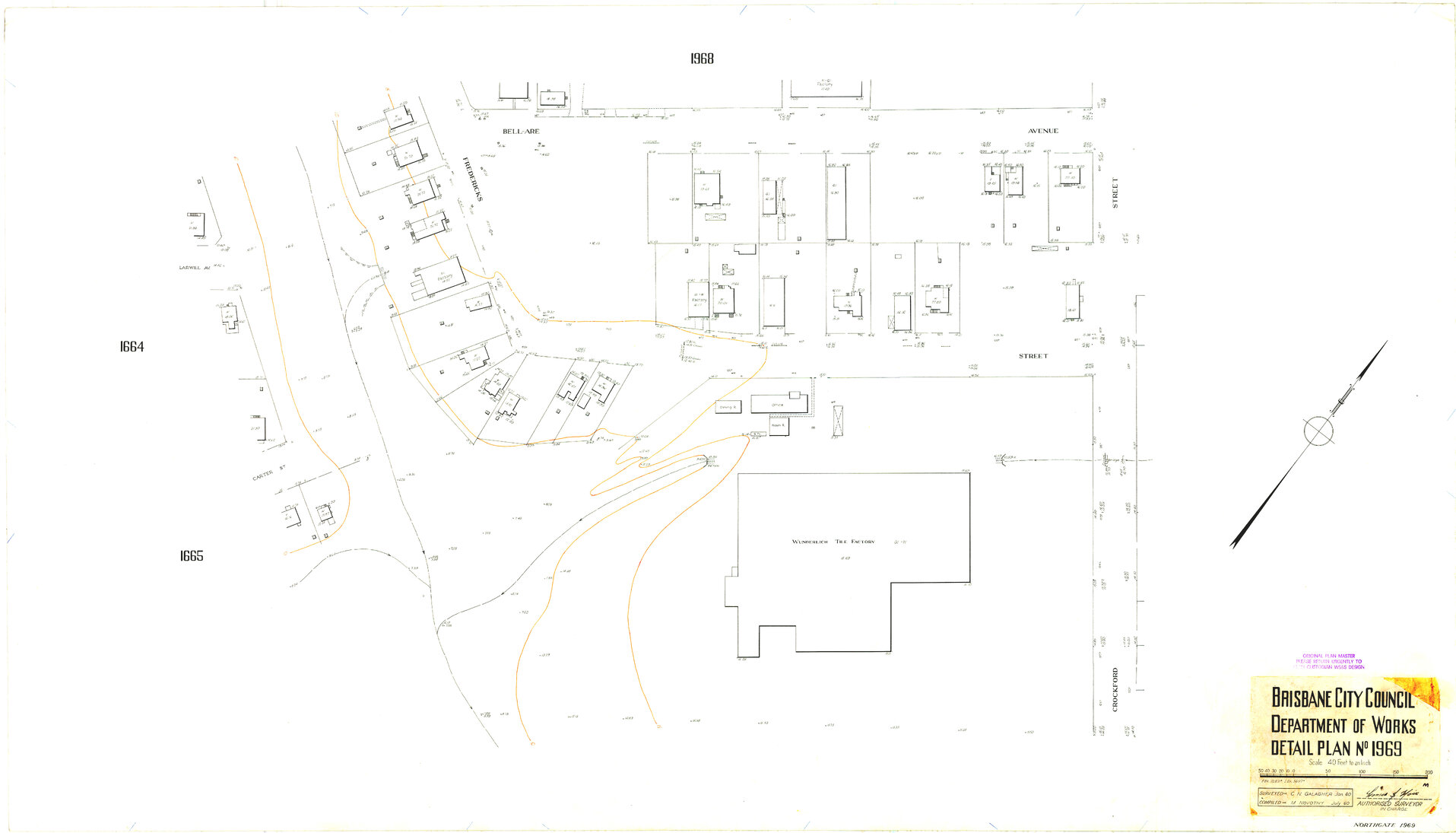 Detail Plan 1969