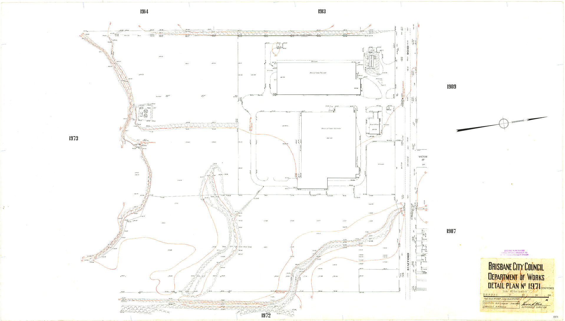 Detail Plan 1971