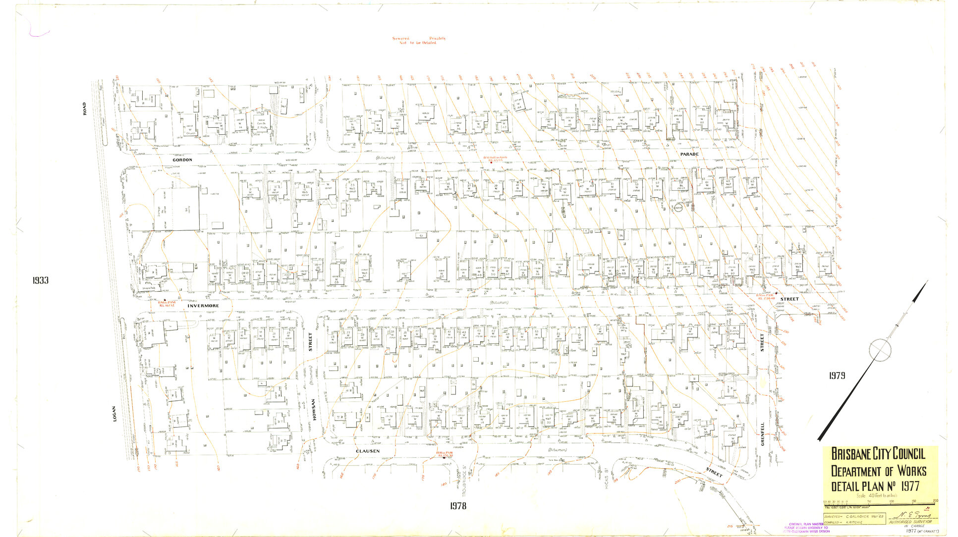 Detail Plan 1977