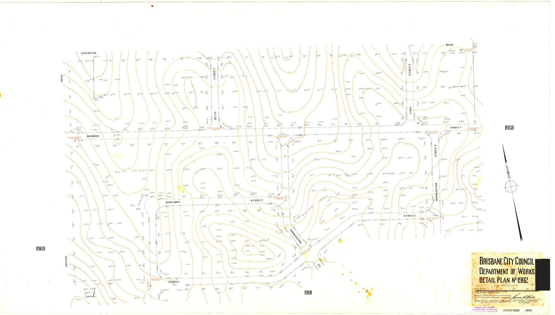 Detail Plan 1982