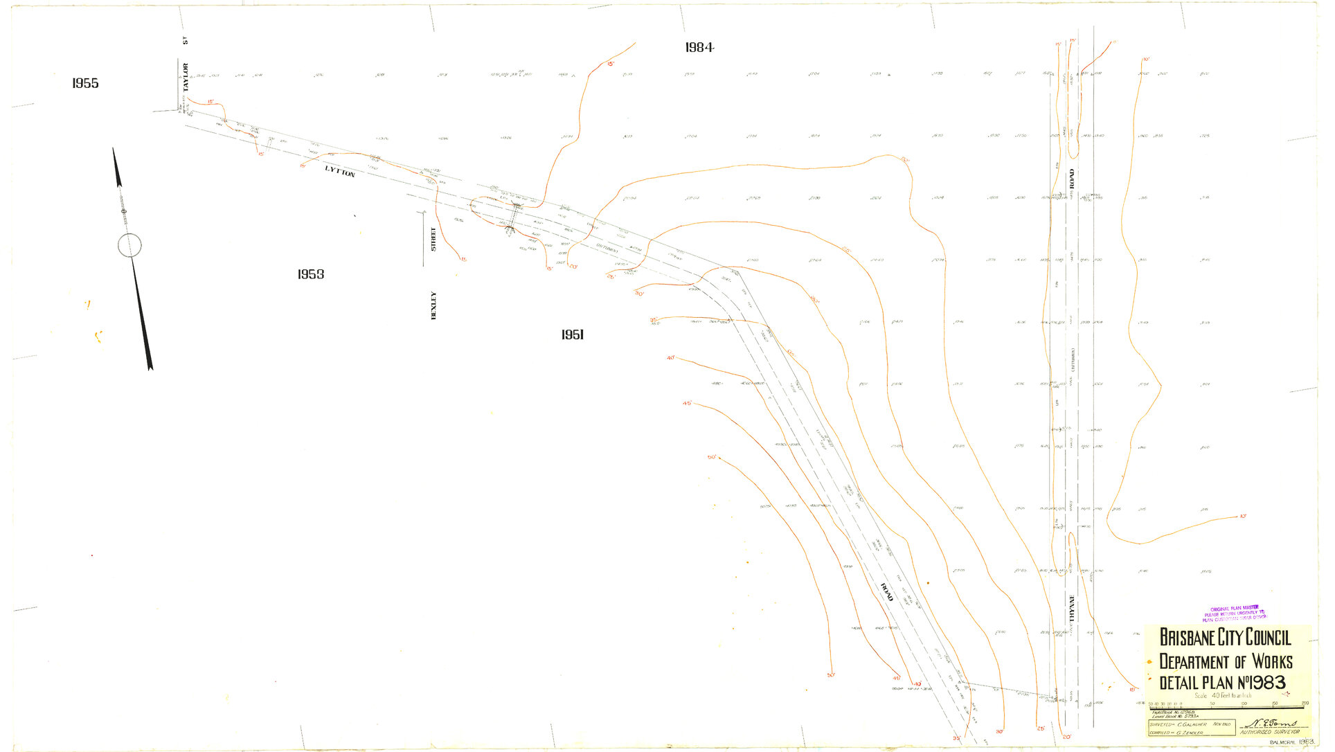 Detail Plan 1983