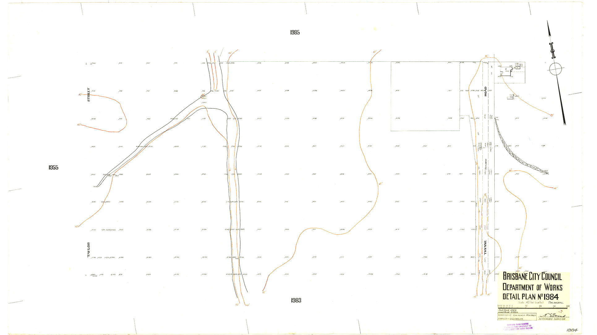Detail Plan 1984