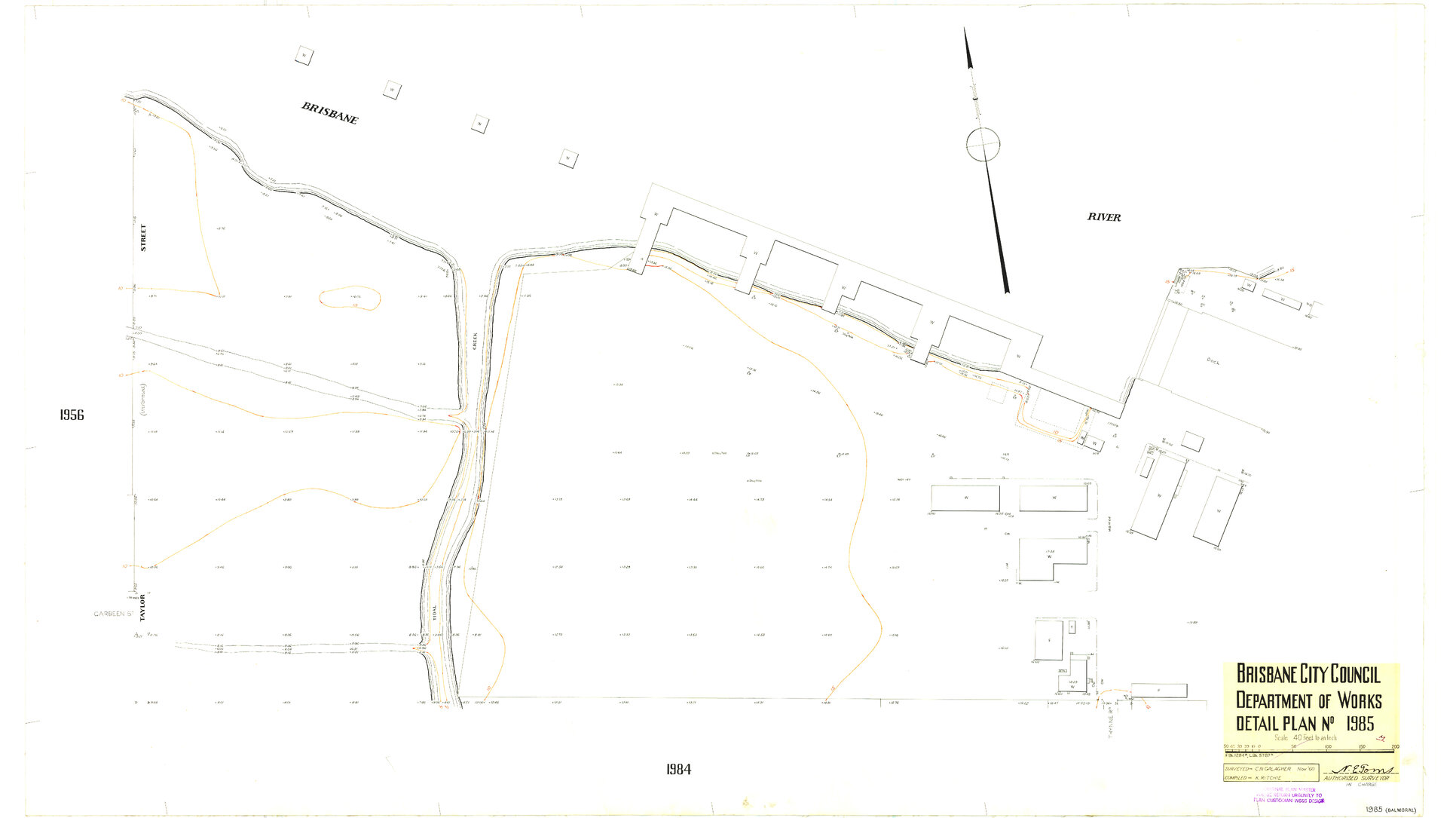Detail Plan 1985