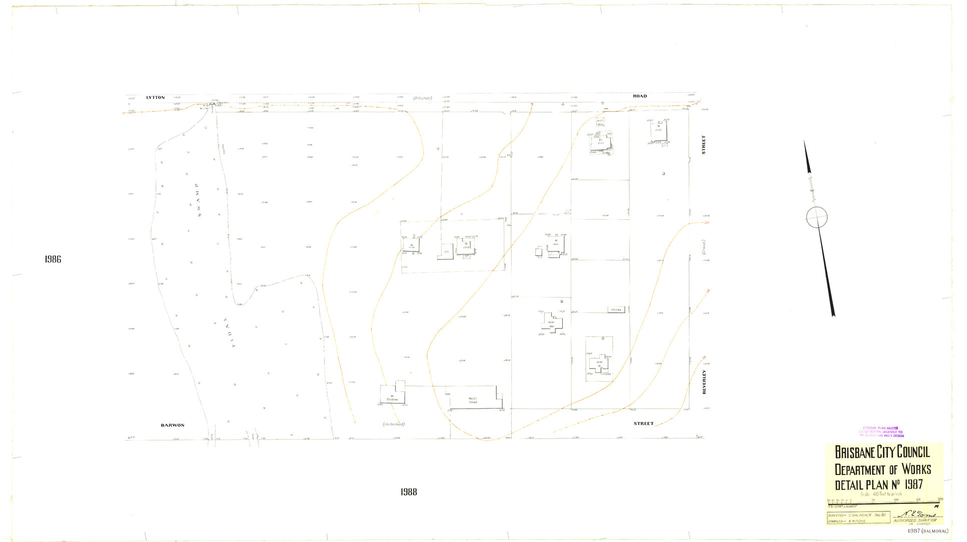Detail Plan 1987